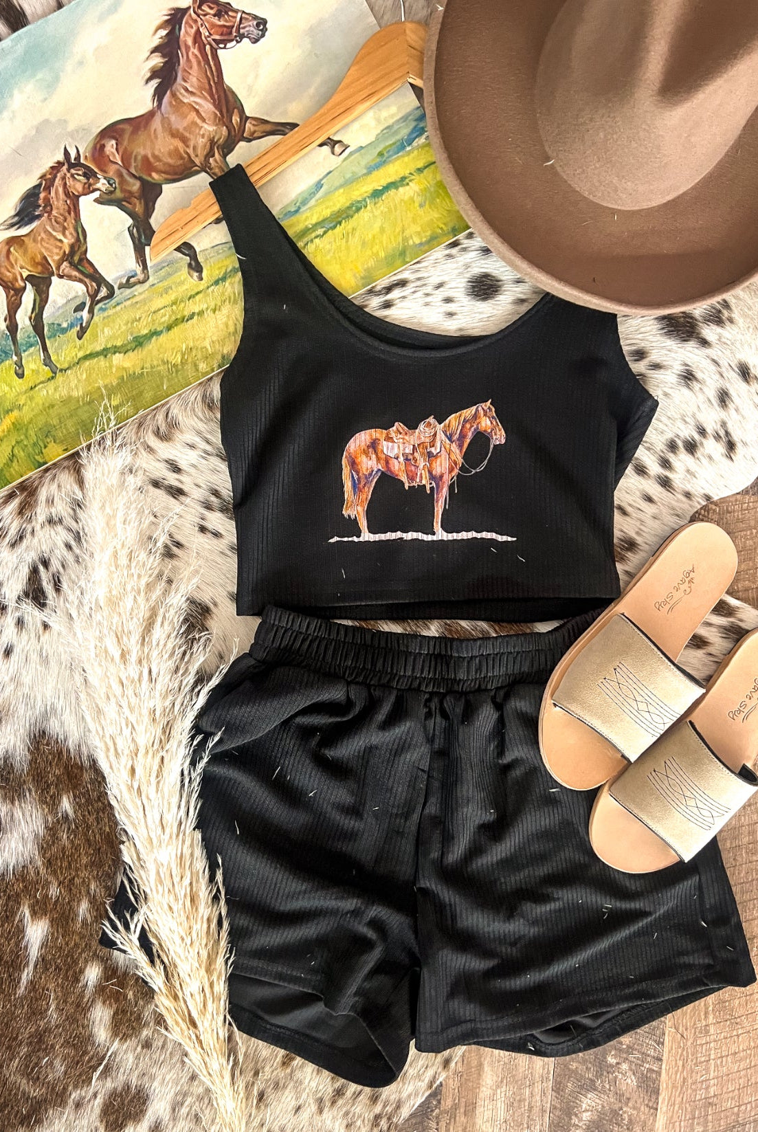 Ole Sorel Western Retro SET (black)