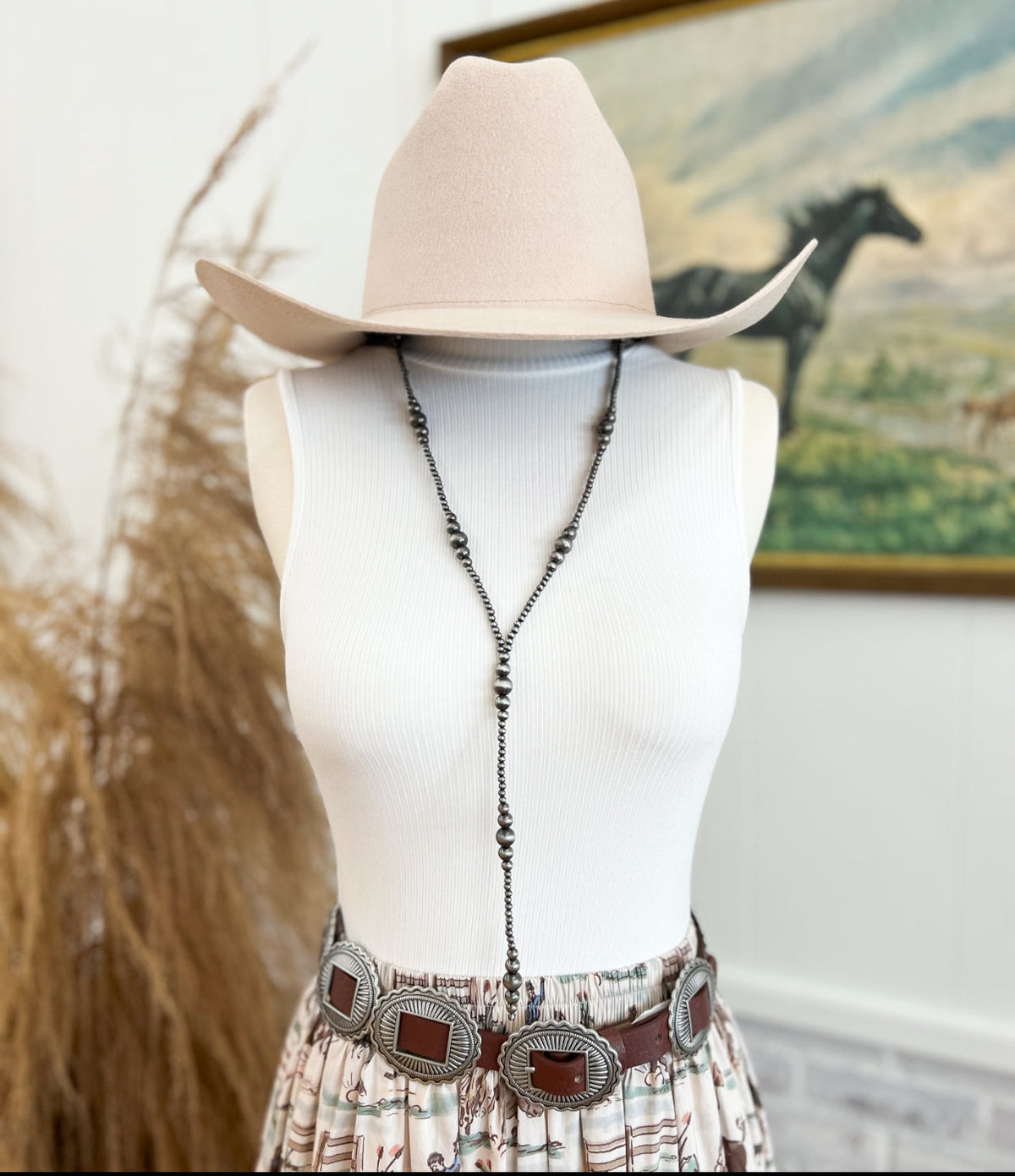 Miss Lariat Beaded Necklace (1 Strand)