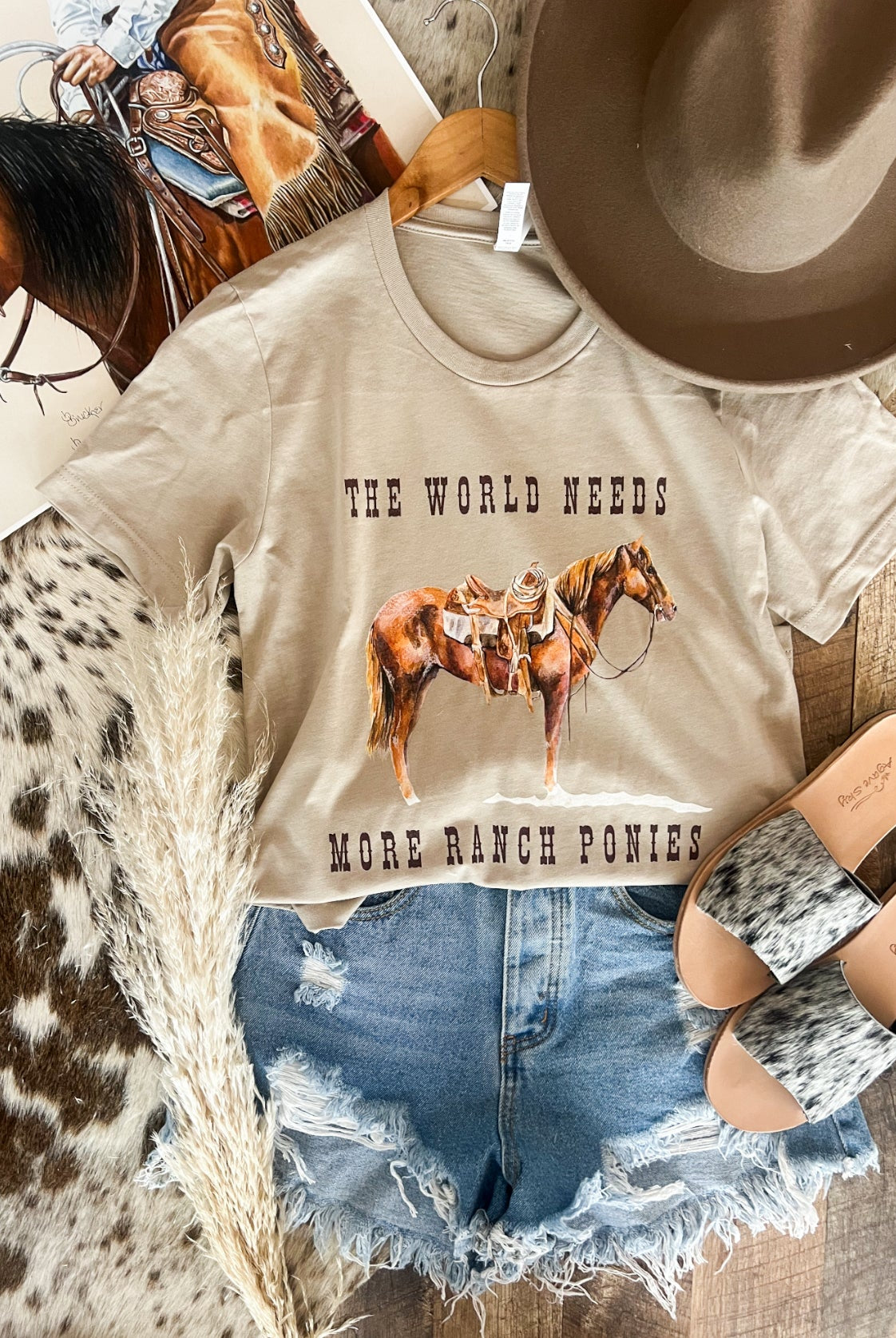 World Needs More Ranch Horses Tee