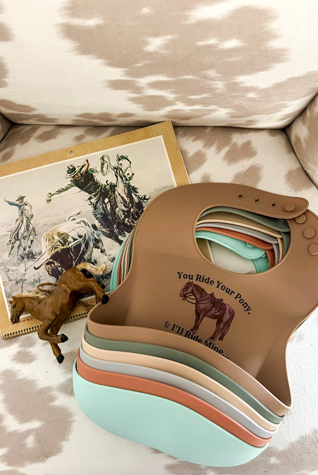 BF -Ride Your Pony Silicone Bib (Copy)