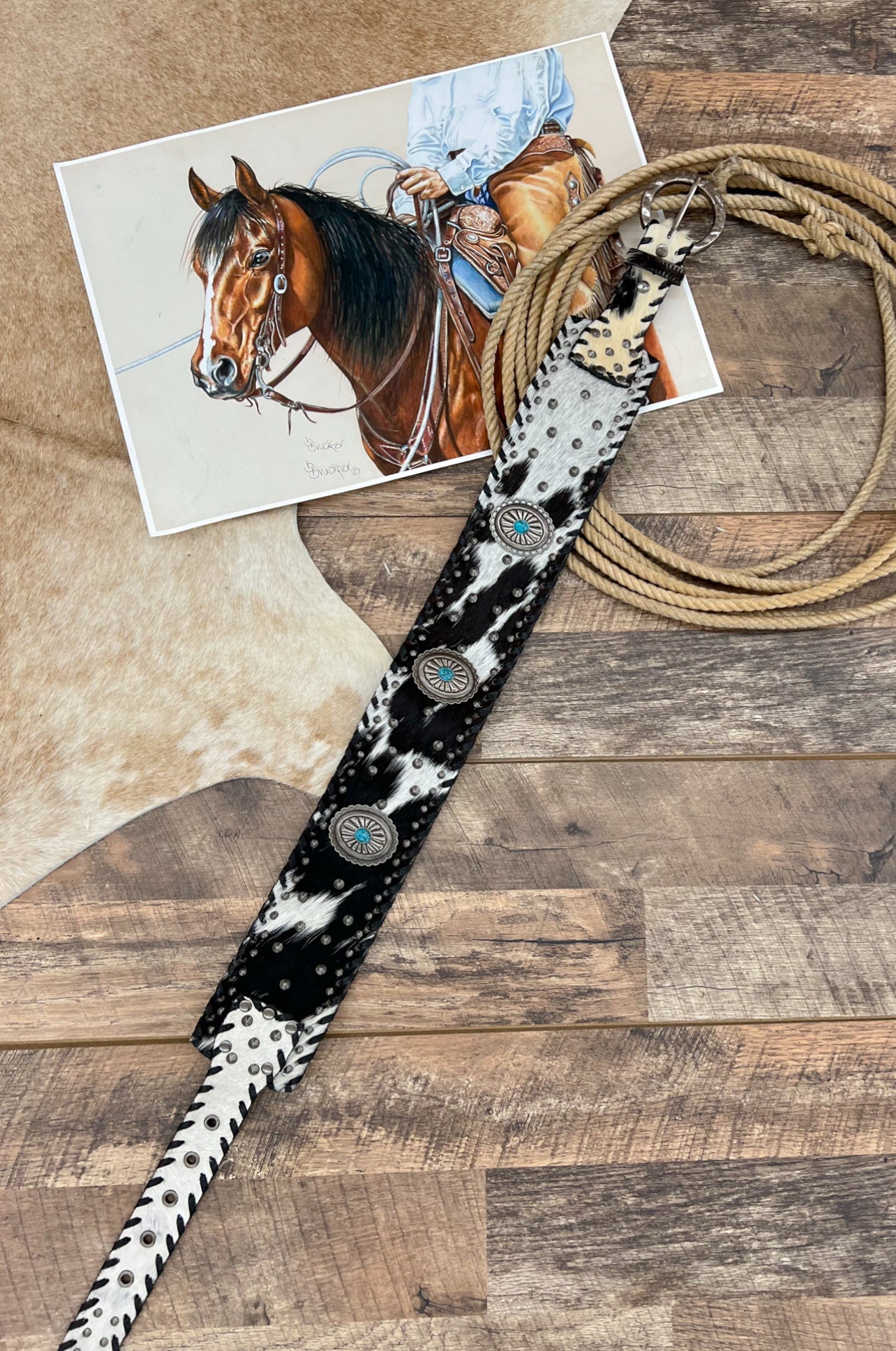 Genuine Leather Cowhide Belt