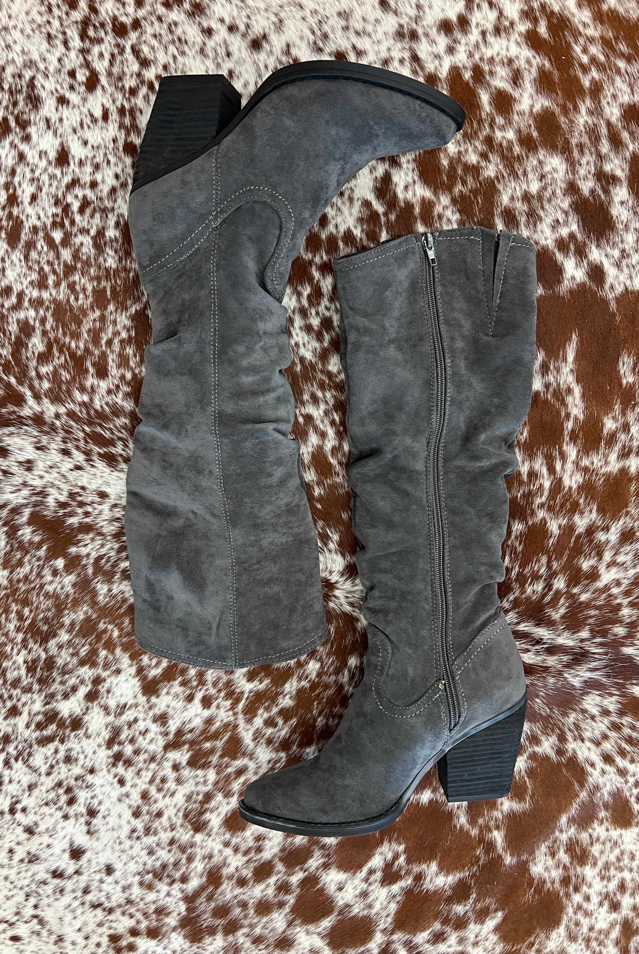 Penny Boots (Grey)