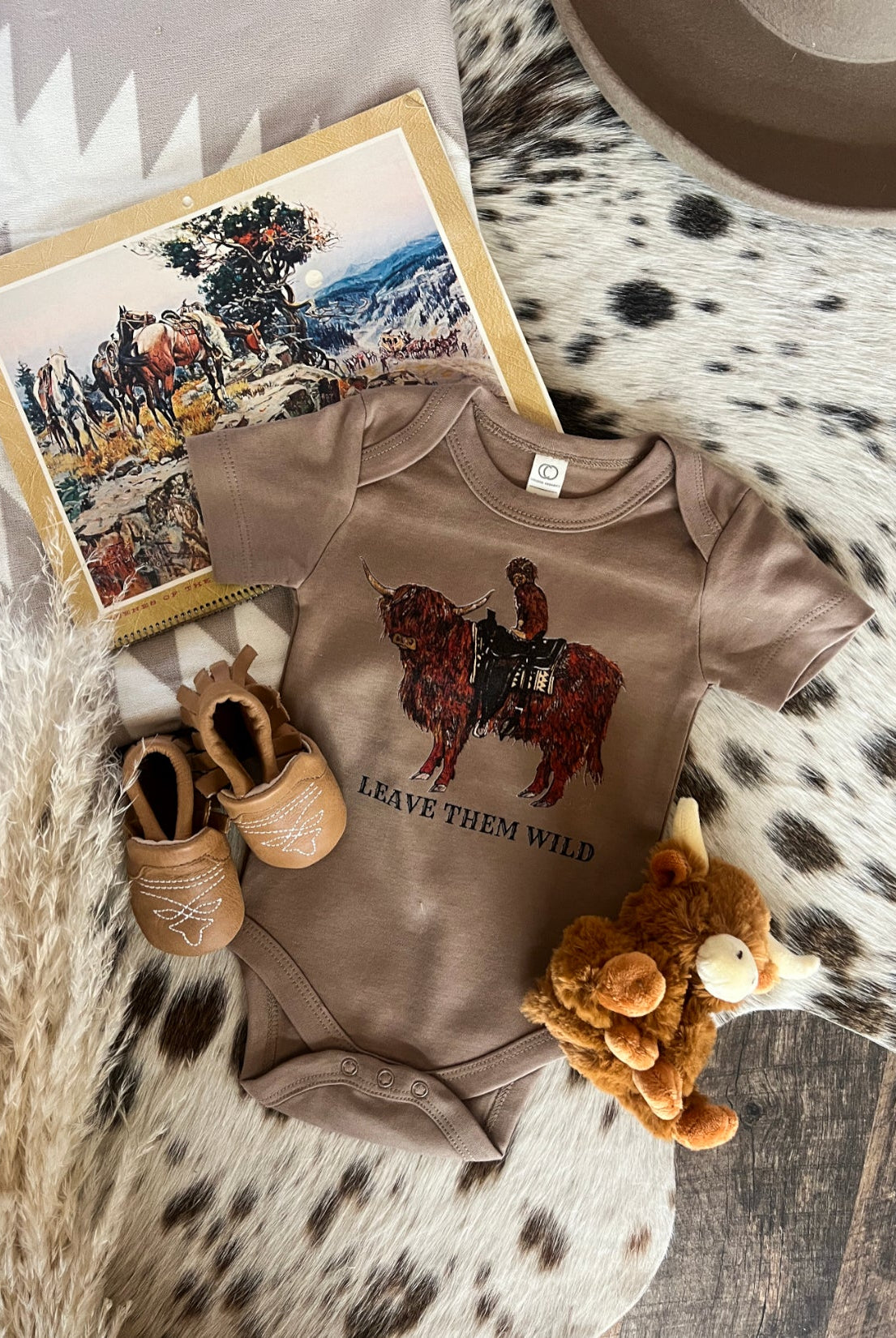 Leave Them Wild Tee/Onesie (little kid)