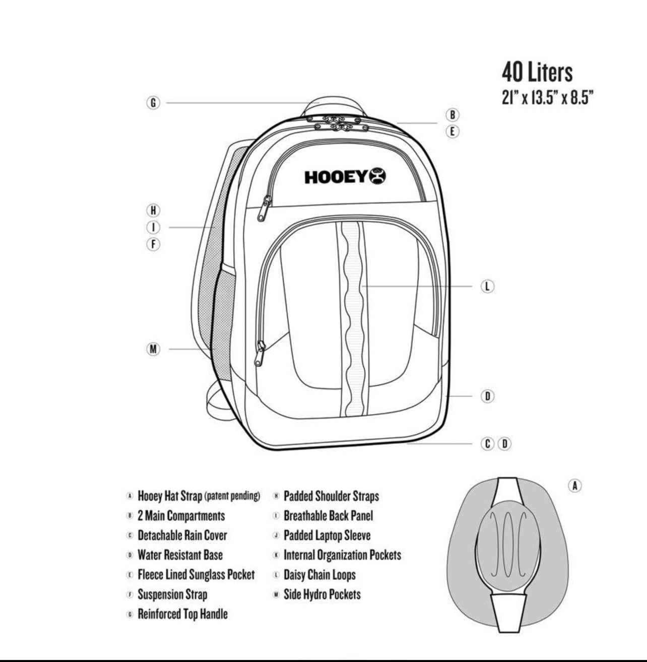 Ox Hooey Aztec Backpack (Burgundy/Tan)