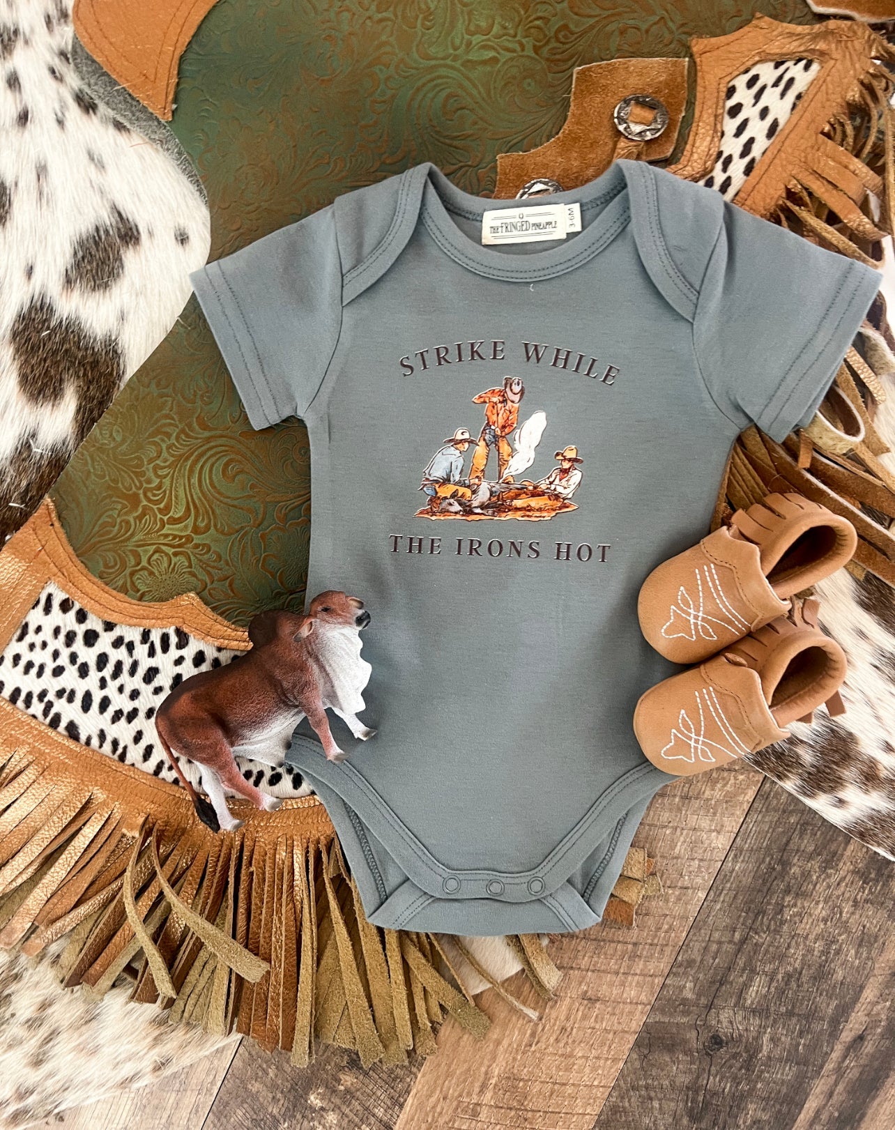 Strike While The Irons Hot Onesie/ Tee (little kid)(see description)