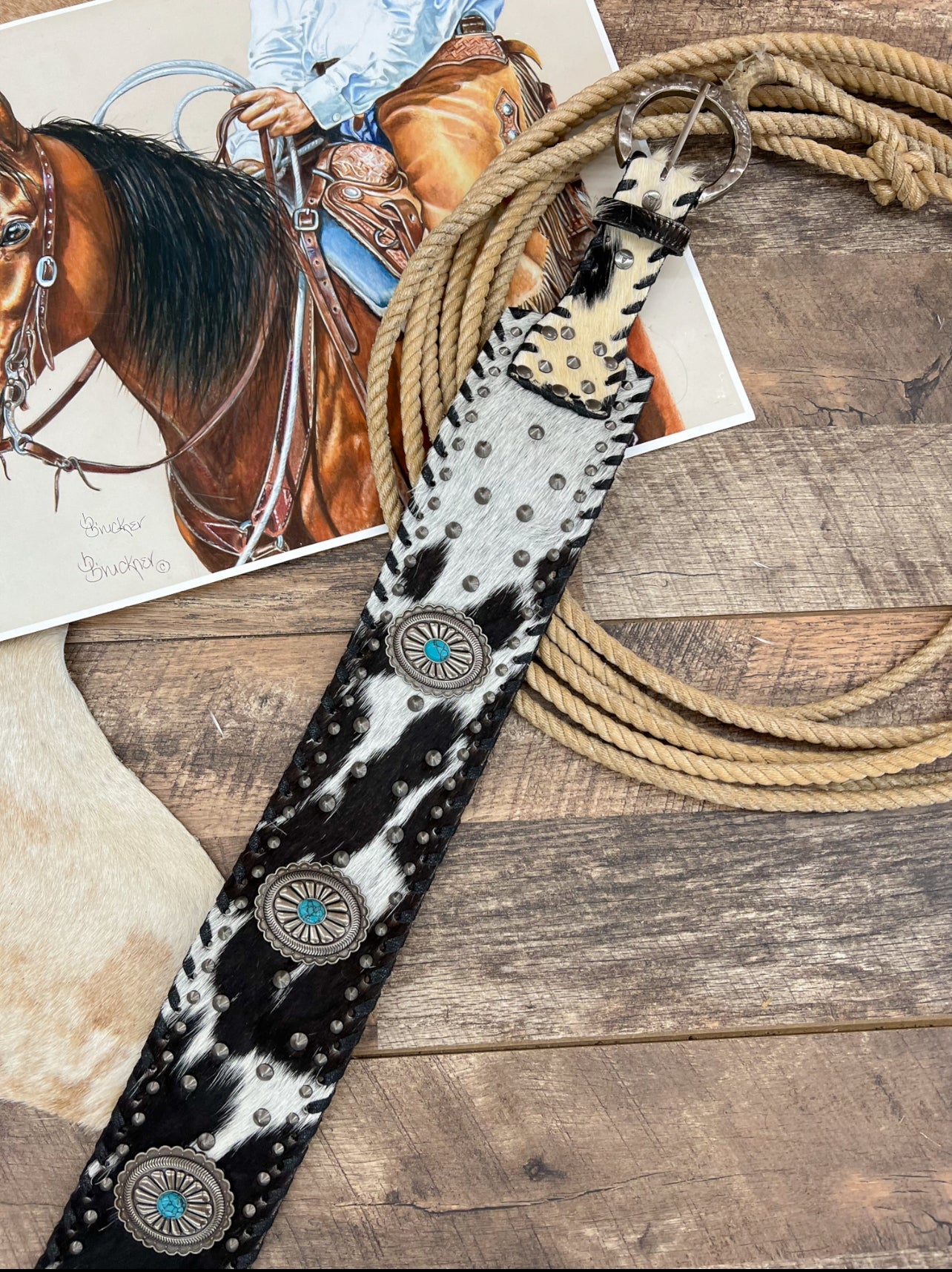 Genuine Leather Cowhide Belt