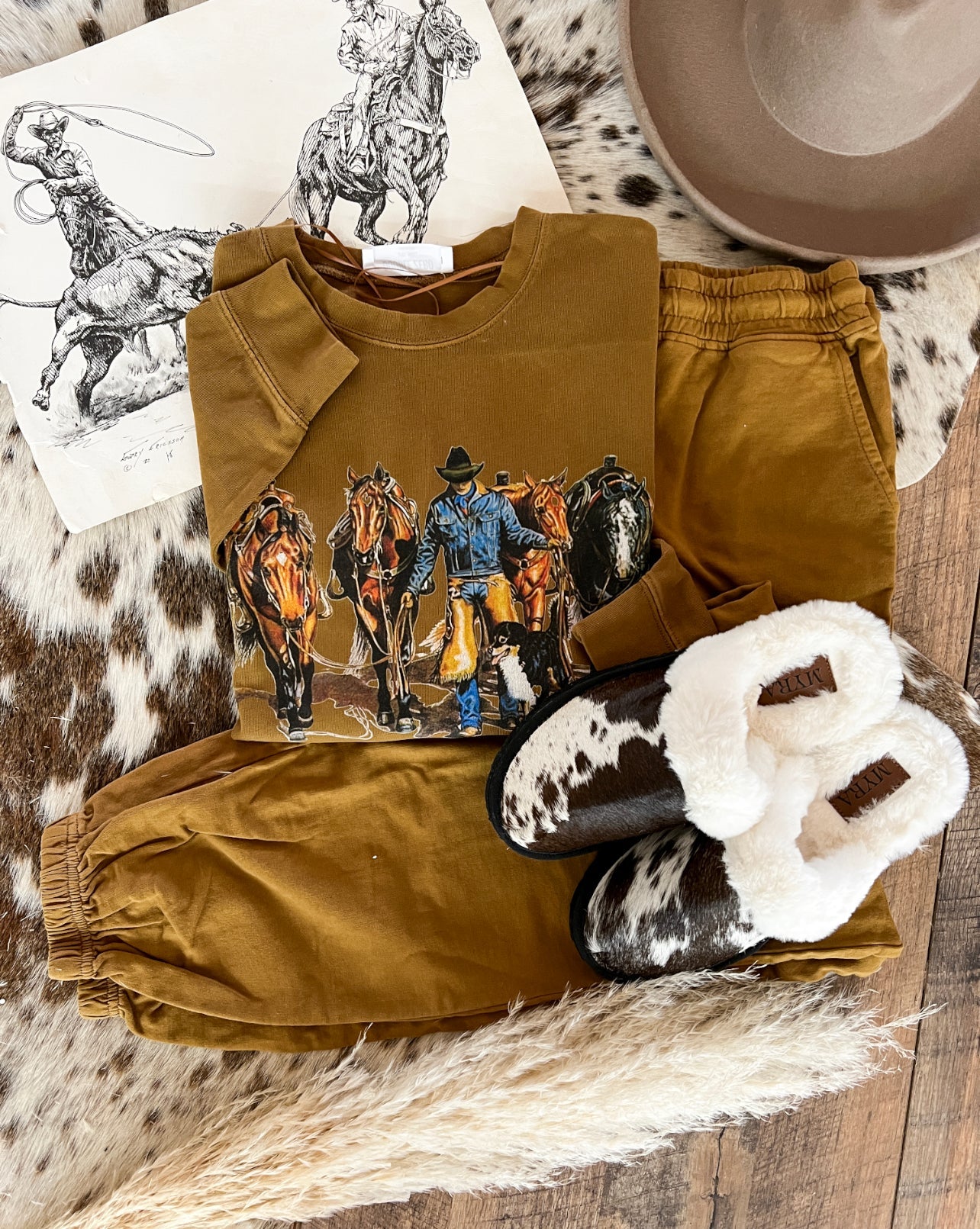 Leader Of The Pack Set(Cropped Camel)