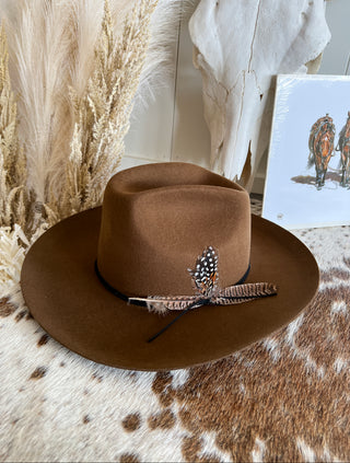 Take Her To The West Father Hat(Brown)