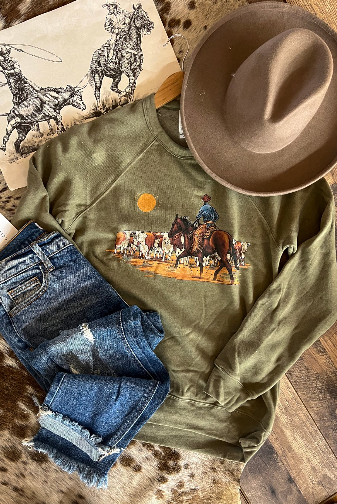 Rancher Sweatshirt (green)