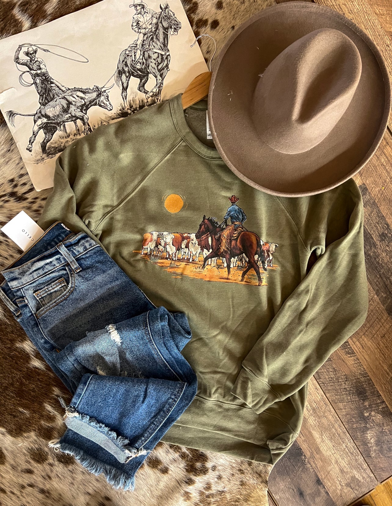 Rancher Sweatshirt (green)