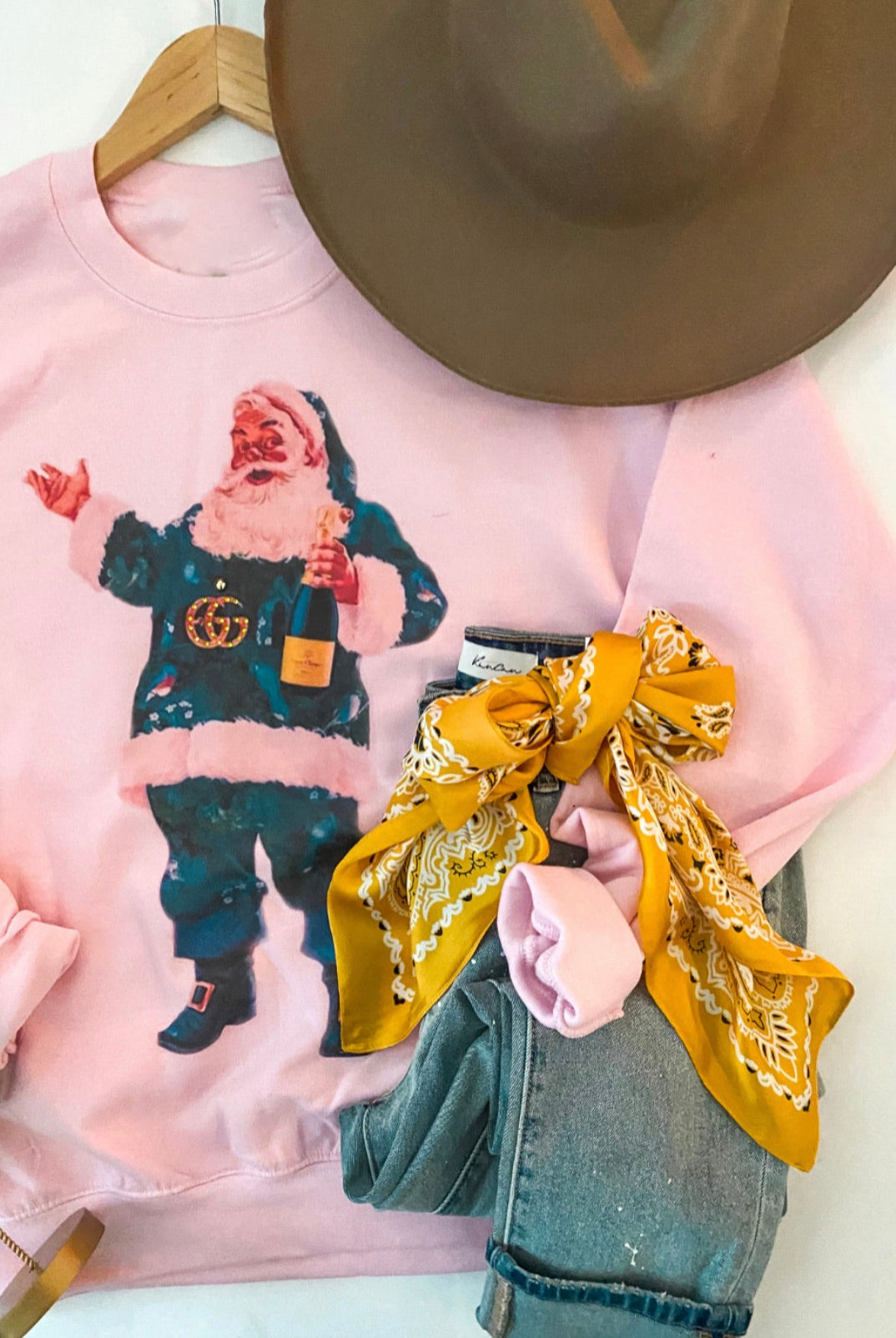 Boujee Santa Sweatshirt