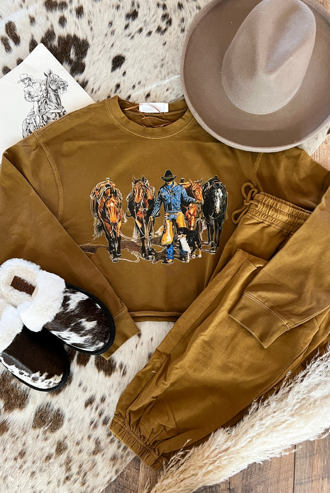 Leader Of The Pack Set(Cropped Camel)