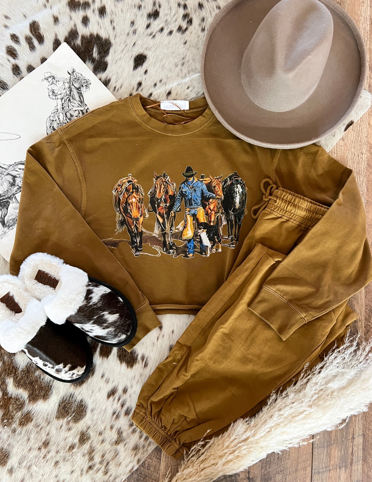 Leader Of The Pack Set(Cropped Camel)