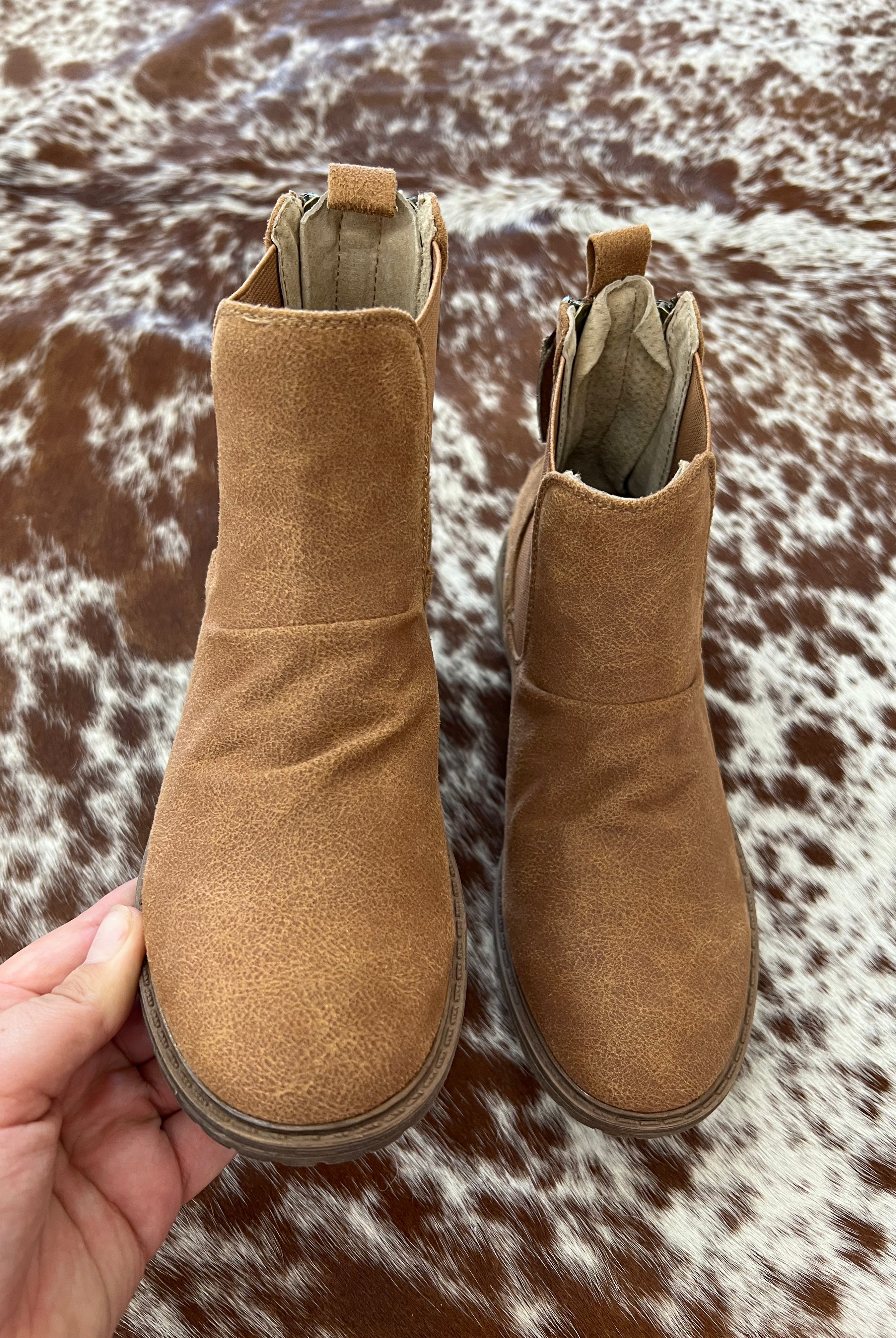 Vienna Tan Booties