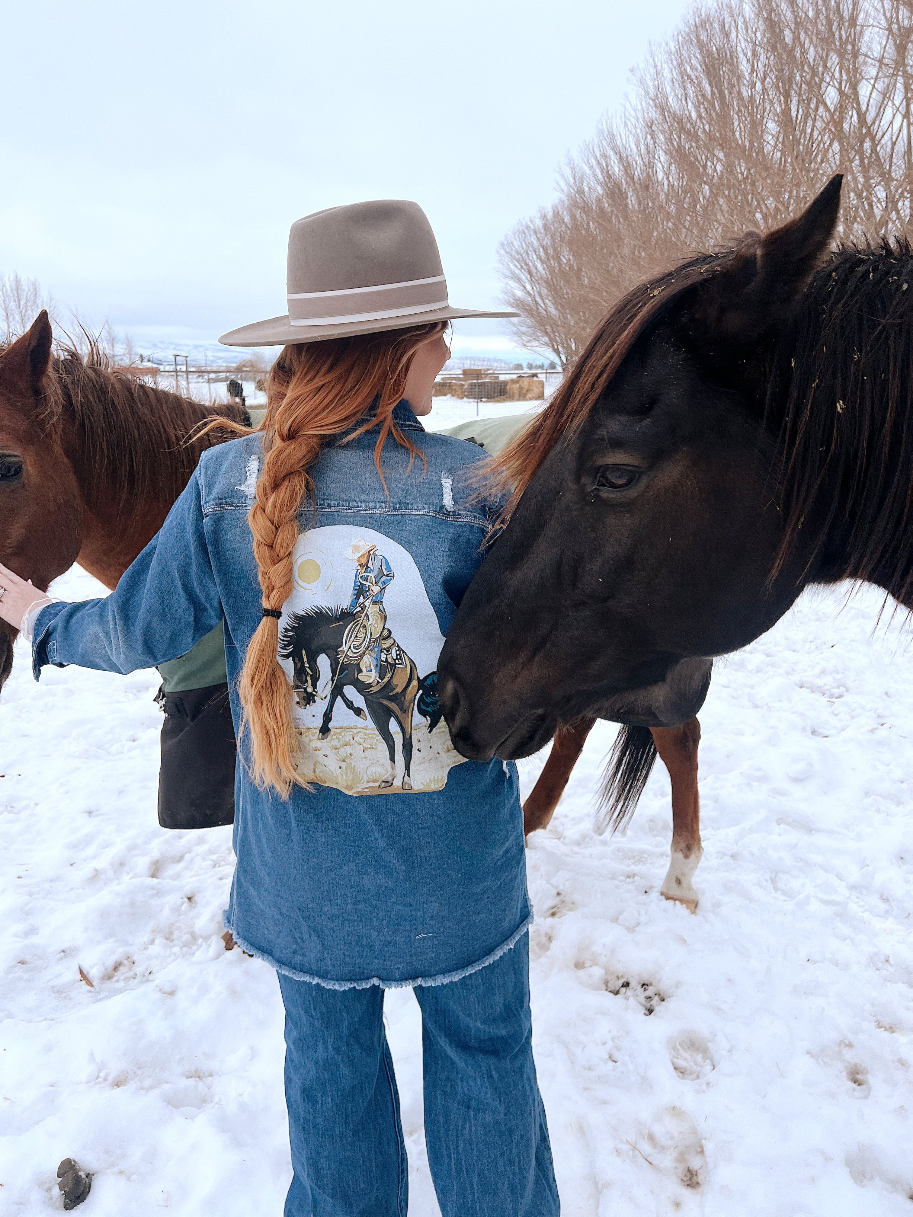 Ranch Bronc Jacket(Blue)