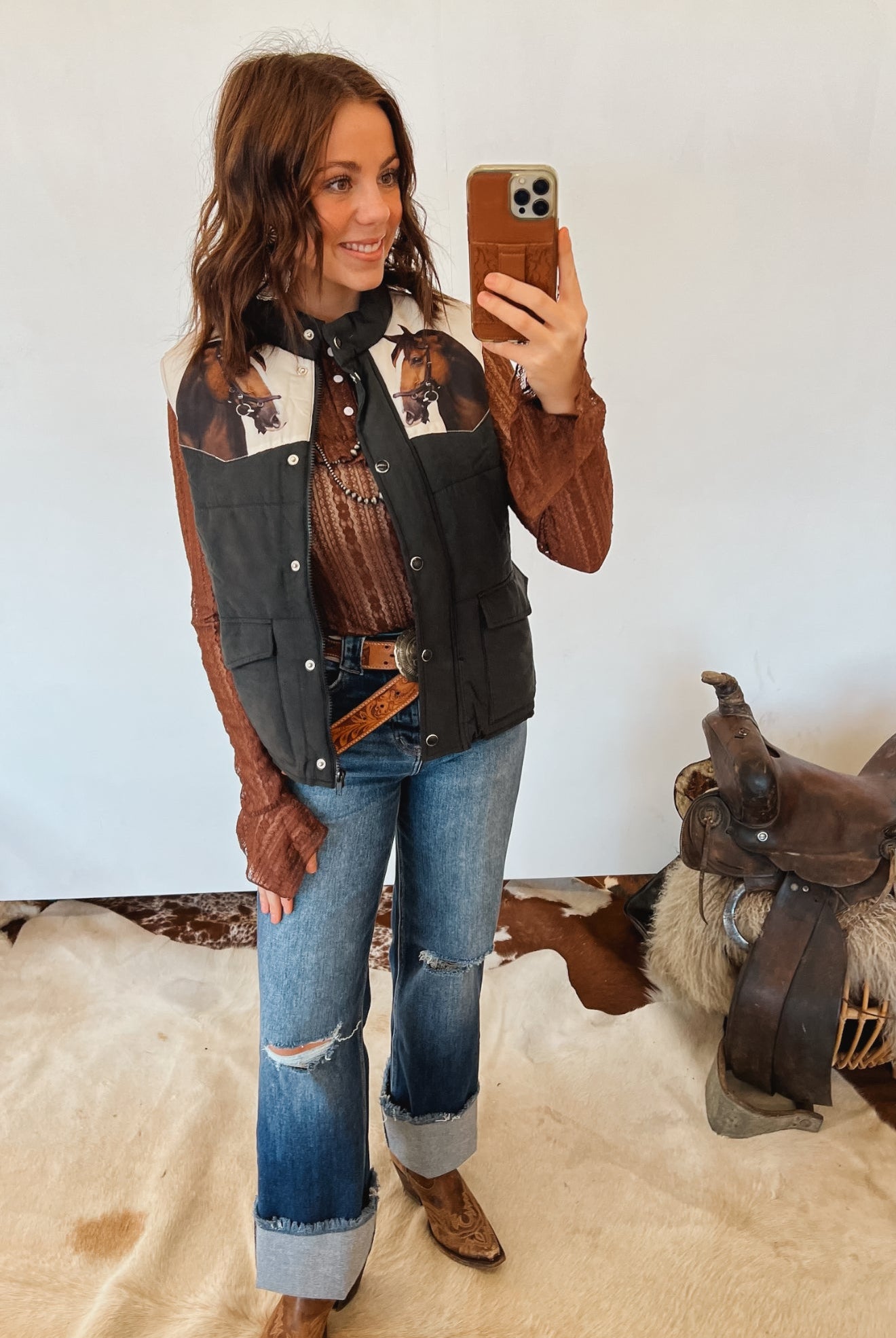 Horses Of The South Vest Tops - Outwear