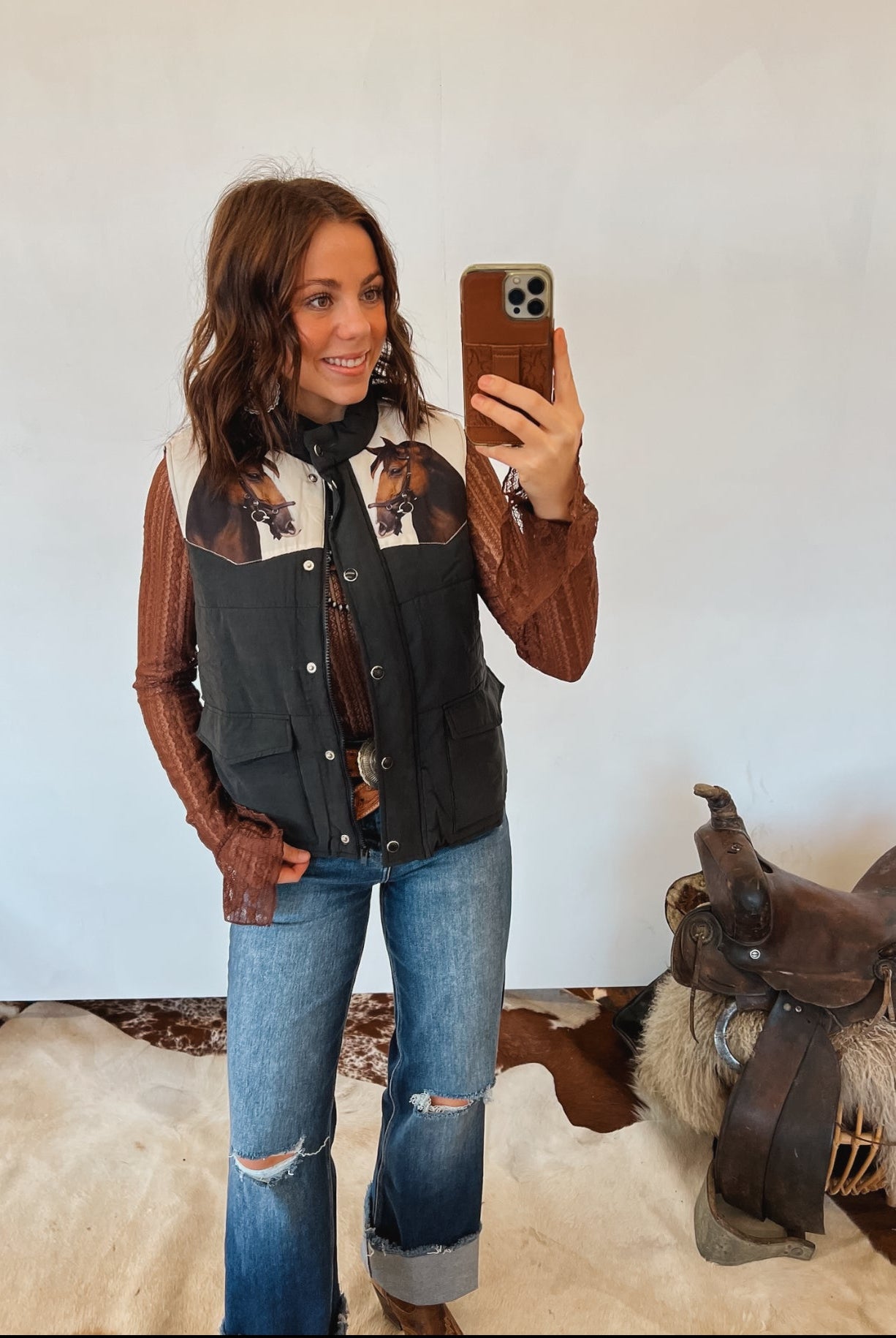 Horses Of The South Vest Tops - Outwear