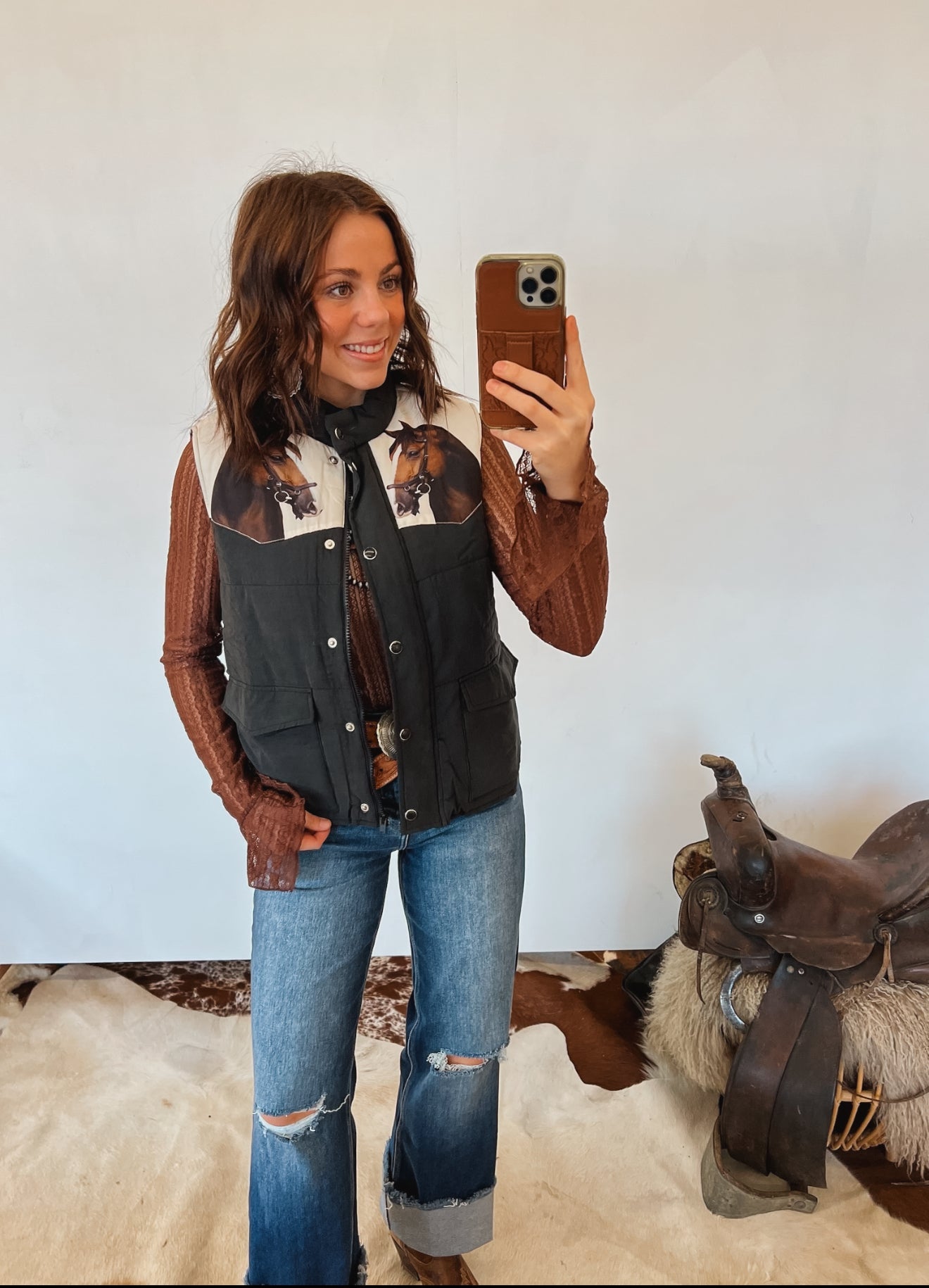 Horses Of The South Vest Tops - Outwear