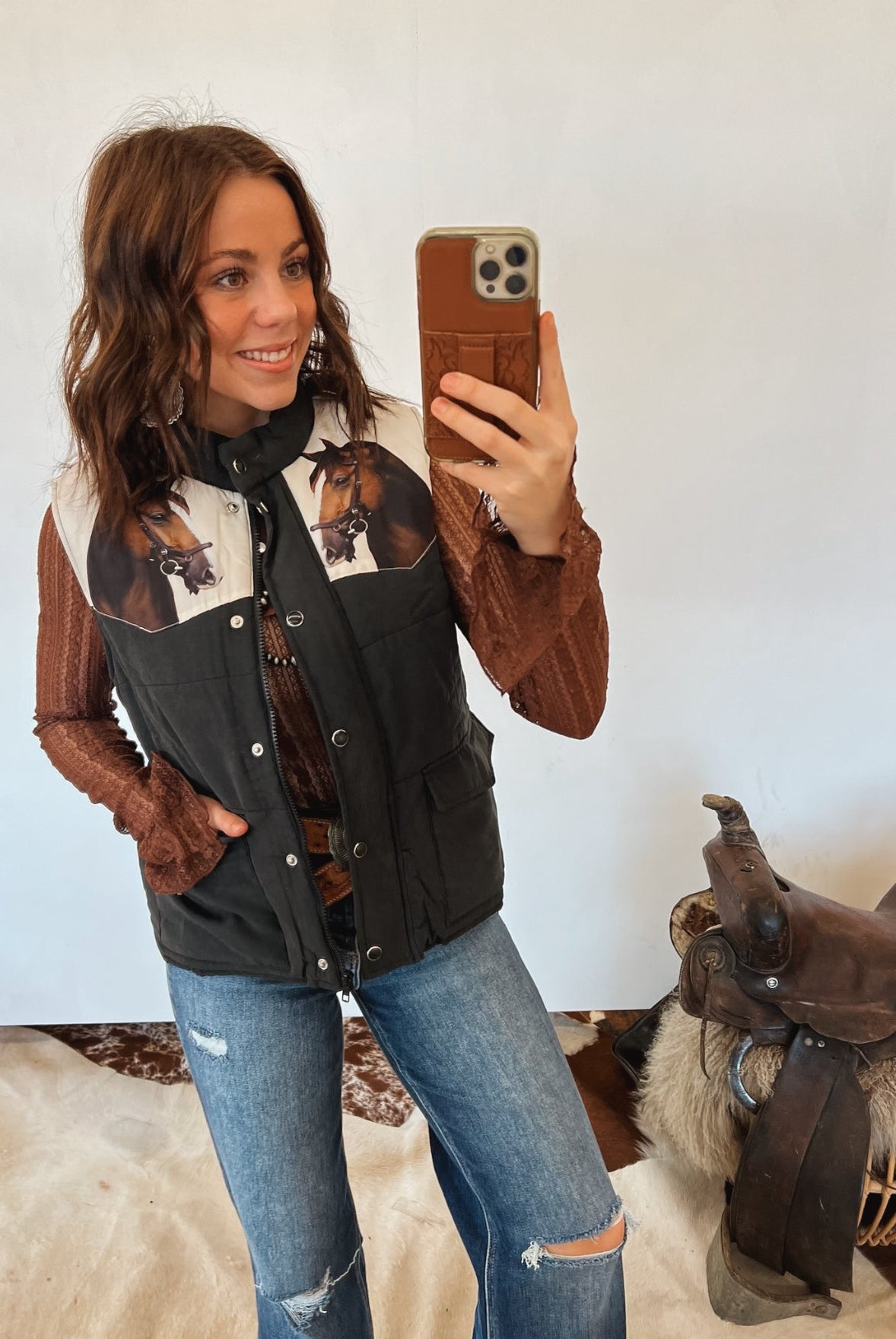 Horses Of The South Vest Tops - Outwear