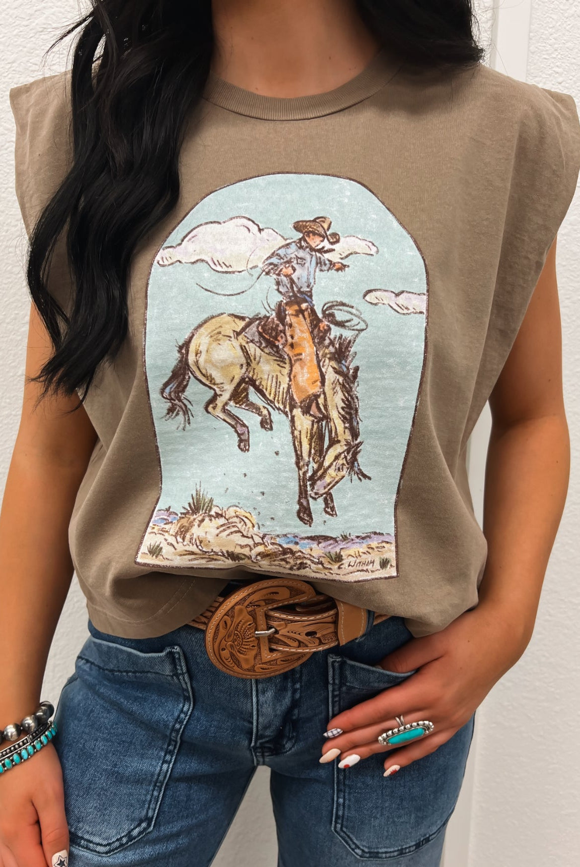 Cody Up Down Muscle Tank