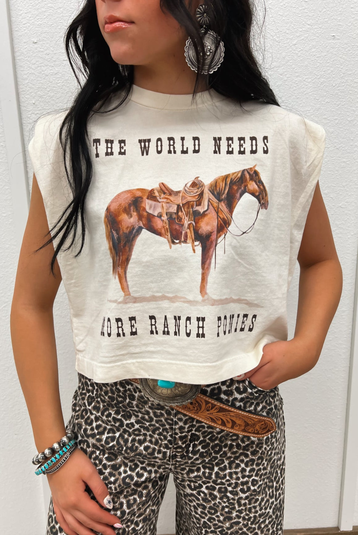 The World Needs More Ranch Ponies Tank