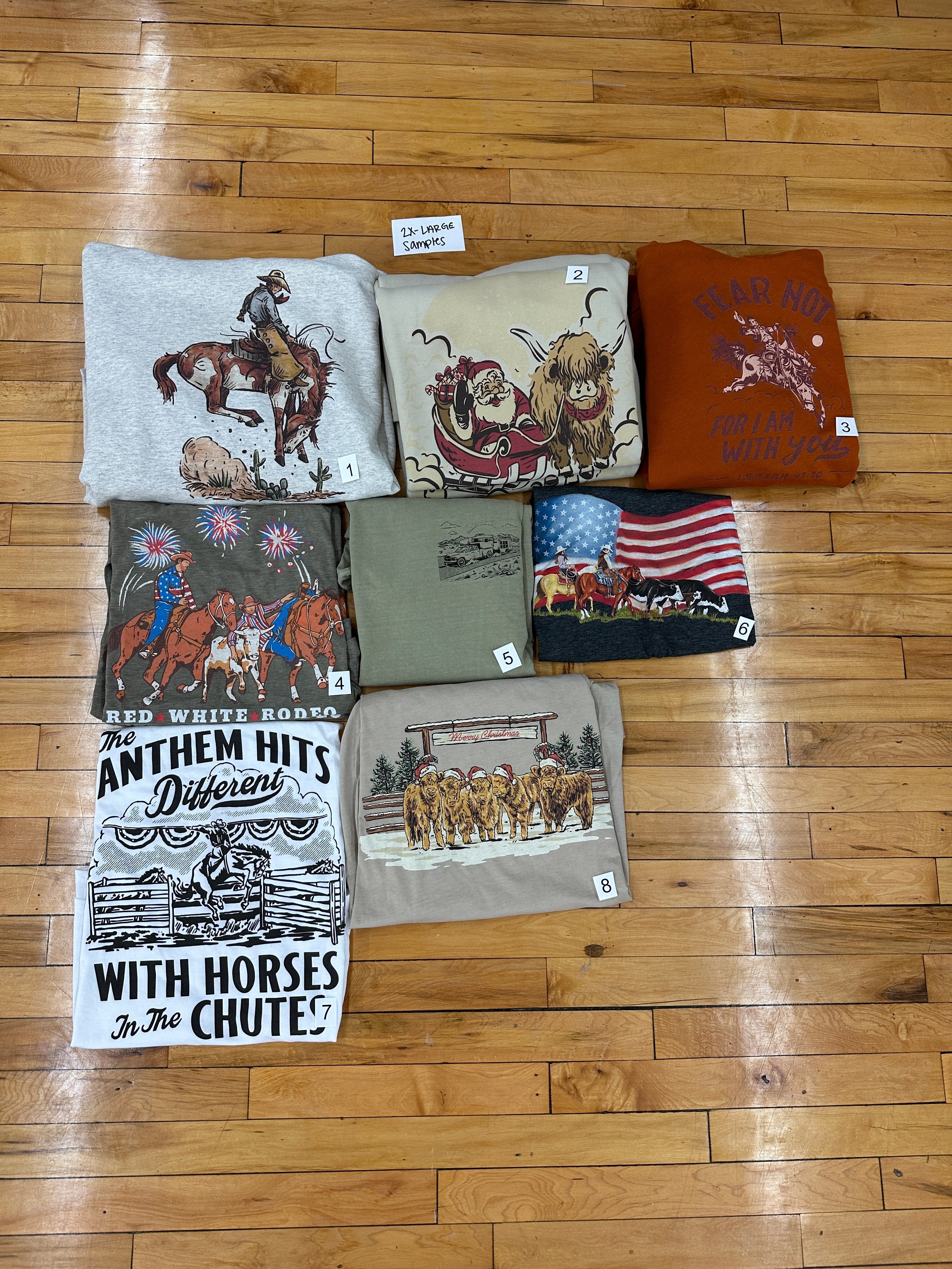 Adult 2X-Large Tee/Hoodie/Sweatshirt Sample Sale(Finale Sale)🌵