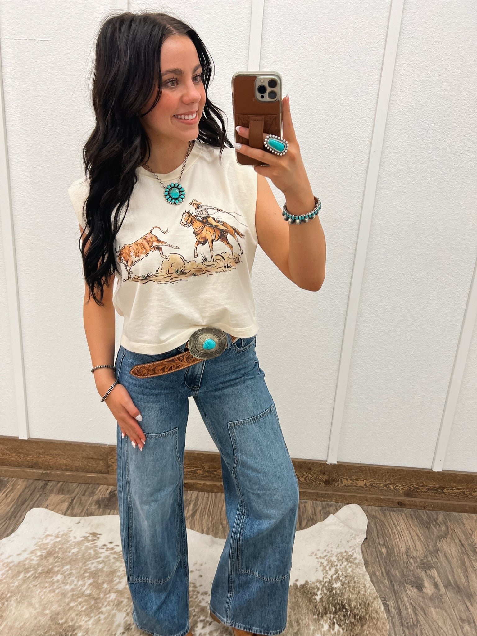 Cody Roper Muscle Tank(Adult)(Faded Cream)