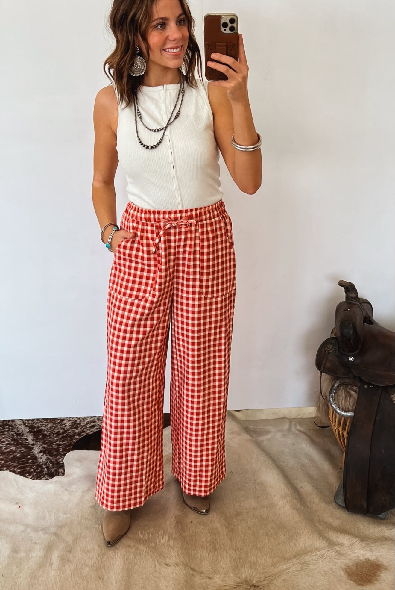 Gingham Gal Pants