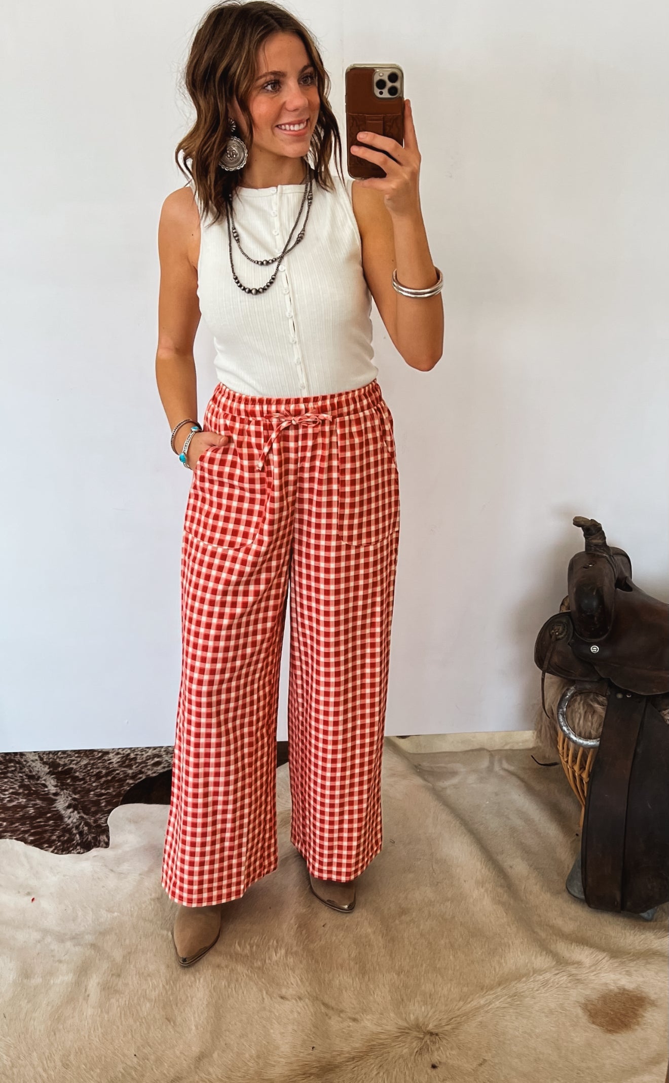 Gingham Gal Pants