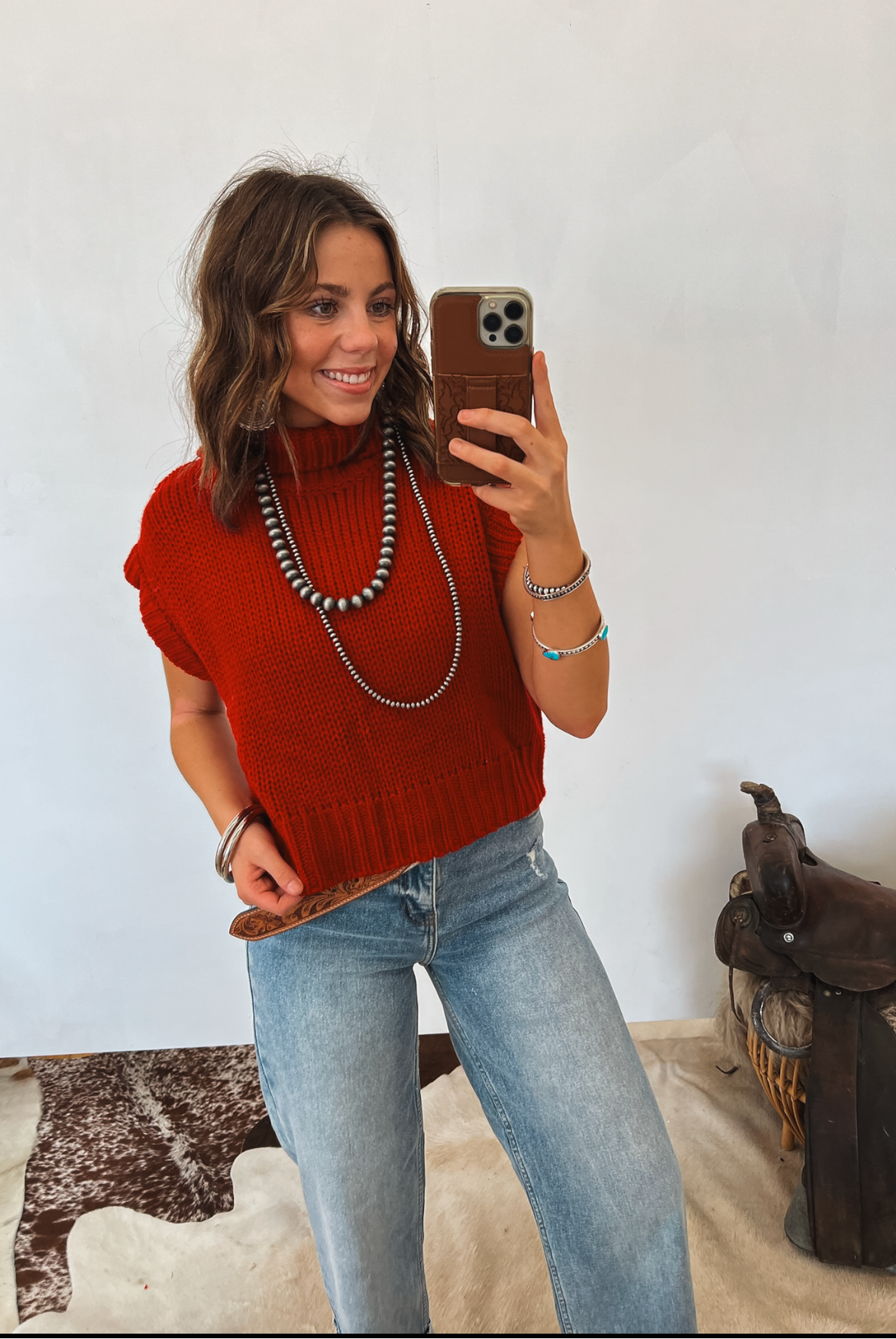Merry & Bright Turtle Neck Sweater