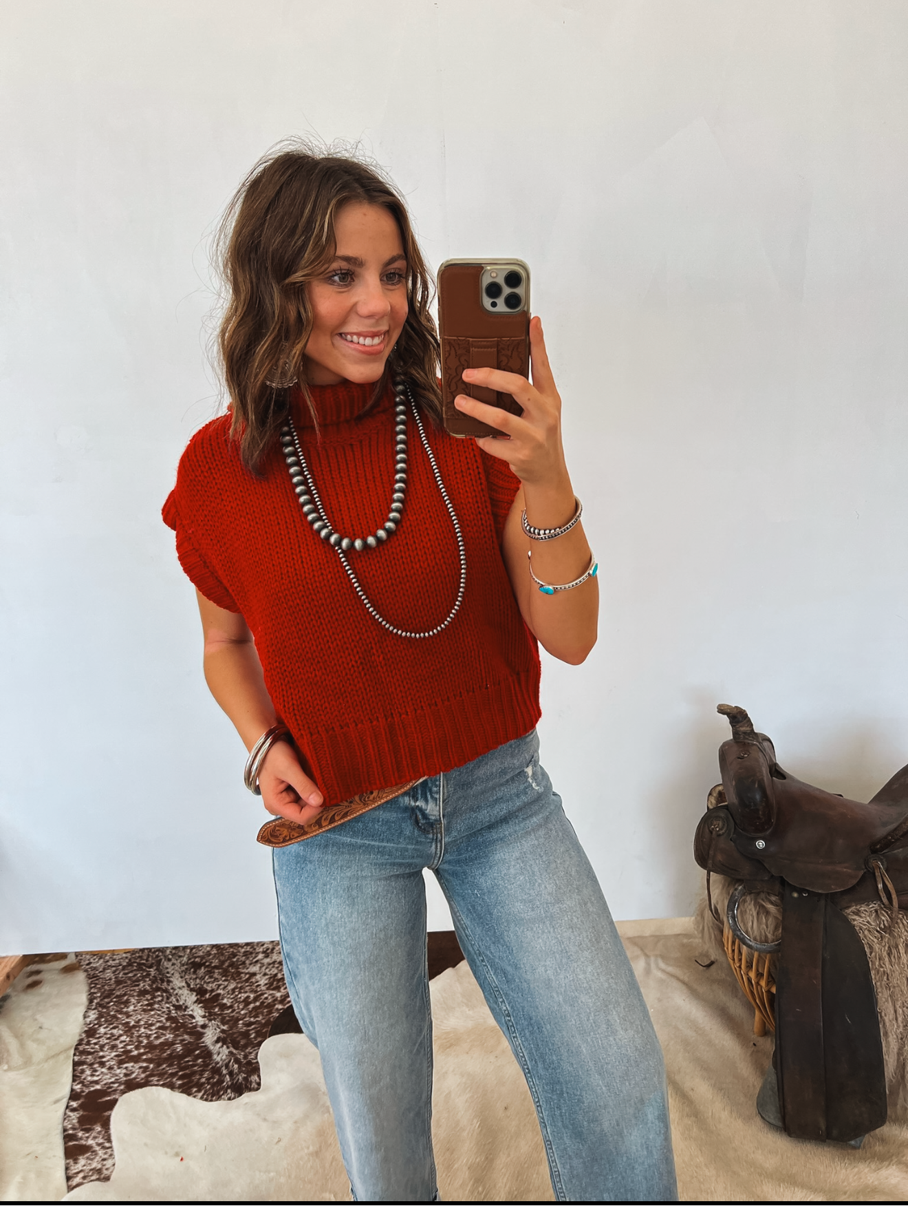 Merry & Bright Turtle Neck Sweater