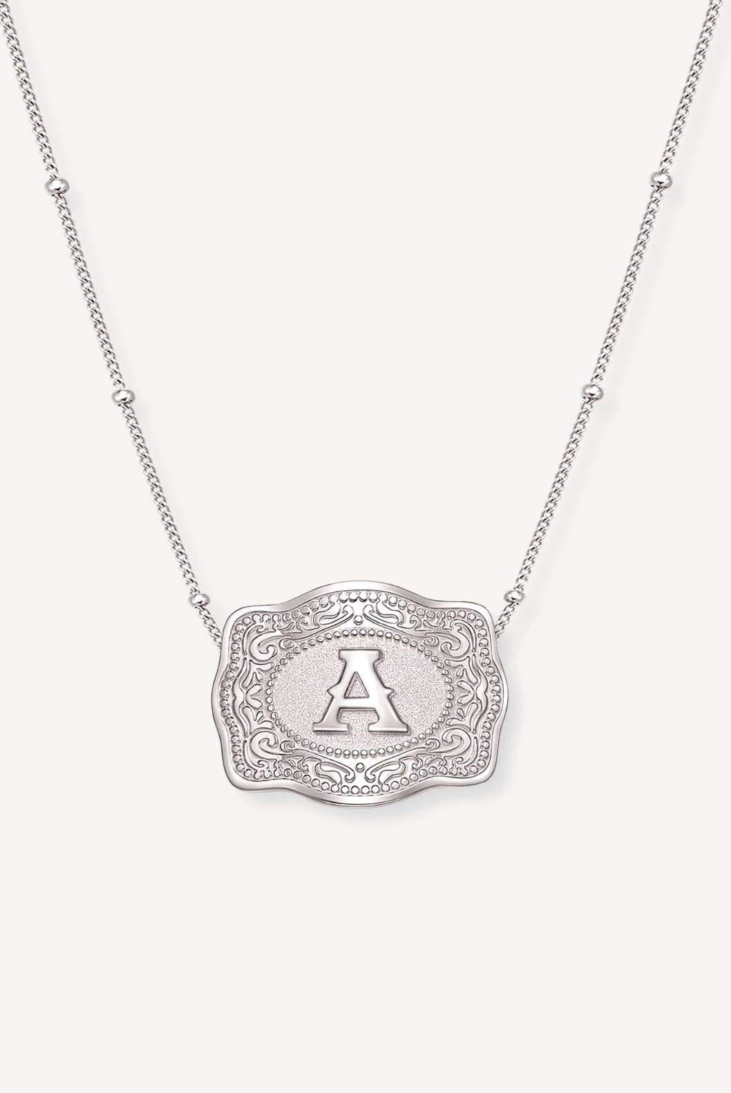 Letter Buckle Necklace