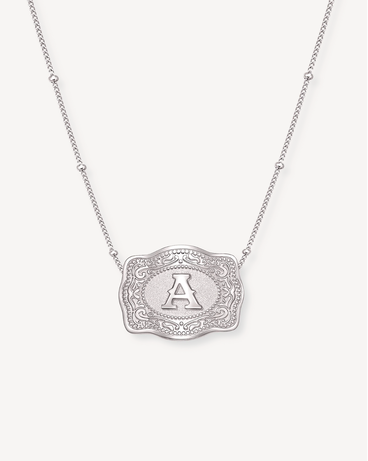 Letter Buckle Necklace