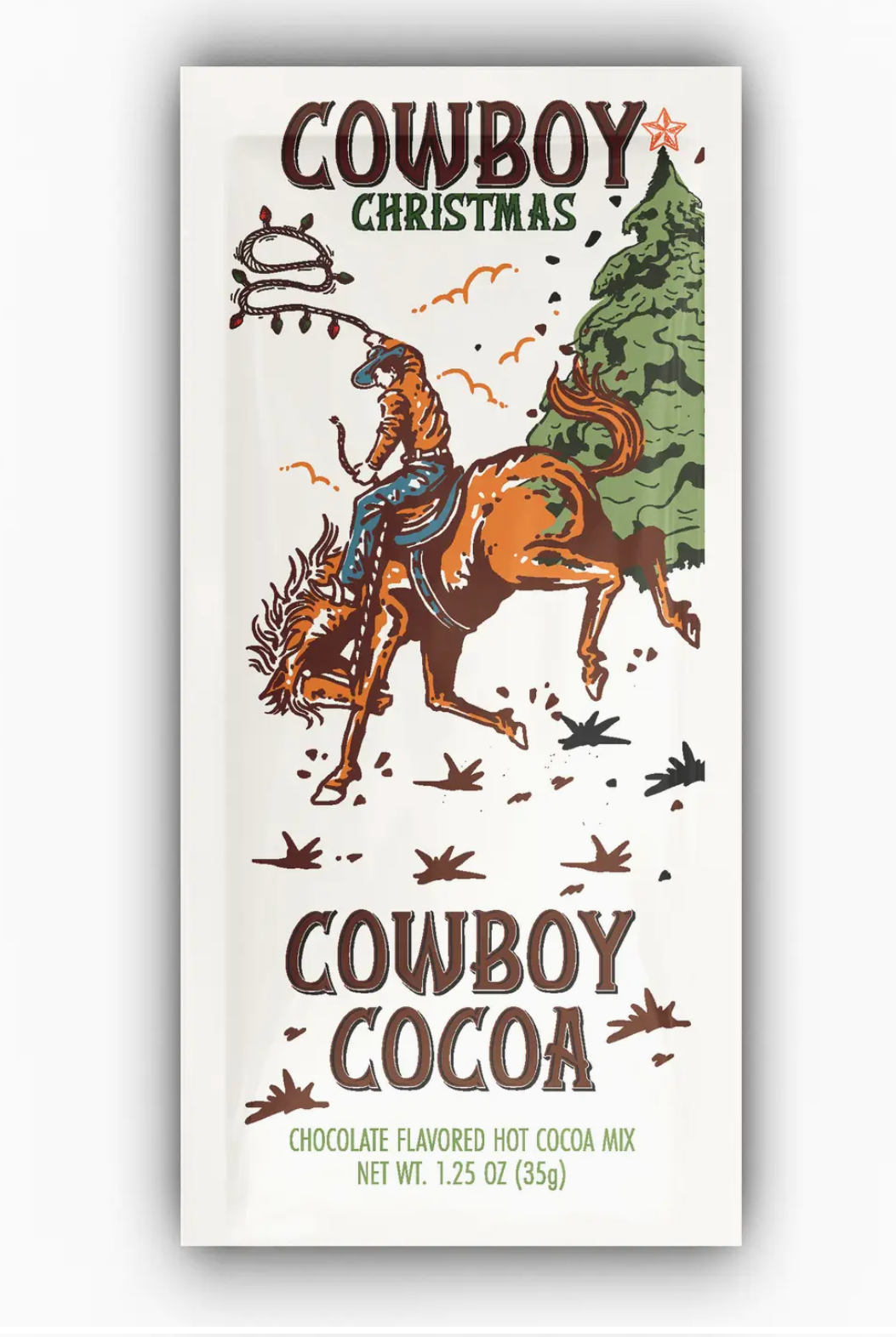 Cowboy Christmas Hot Chocolate Packets