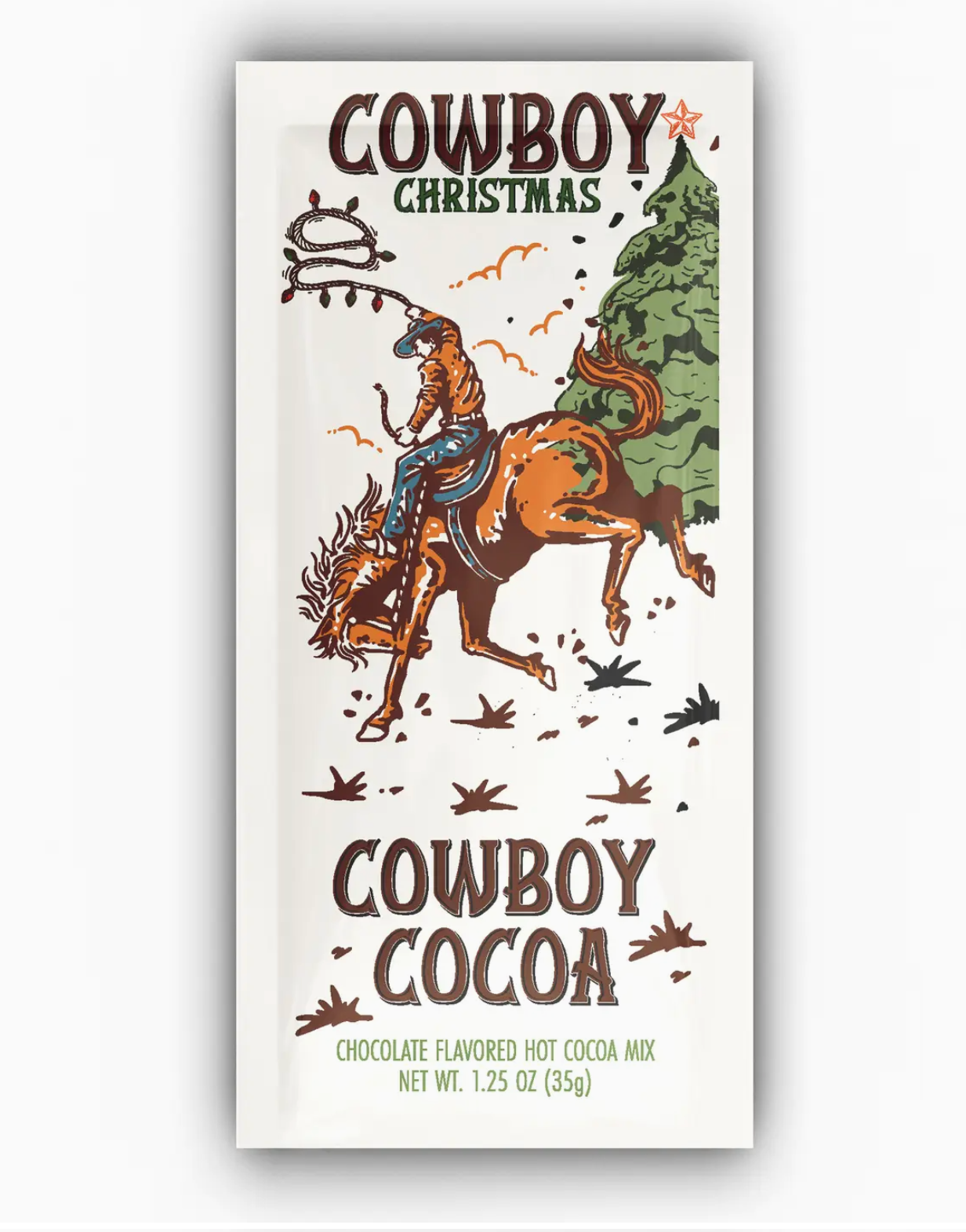 Cowboy Christmas Hot Chocolate Packets