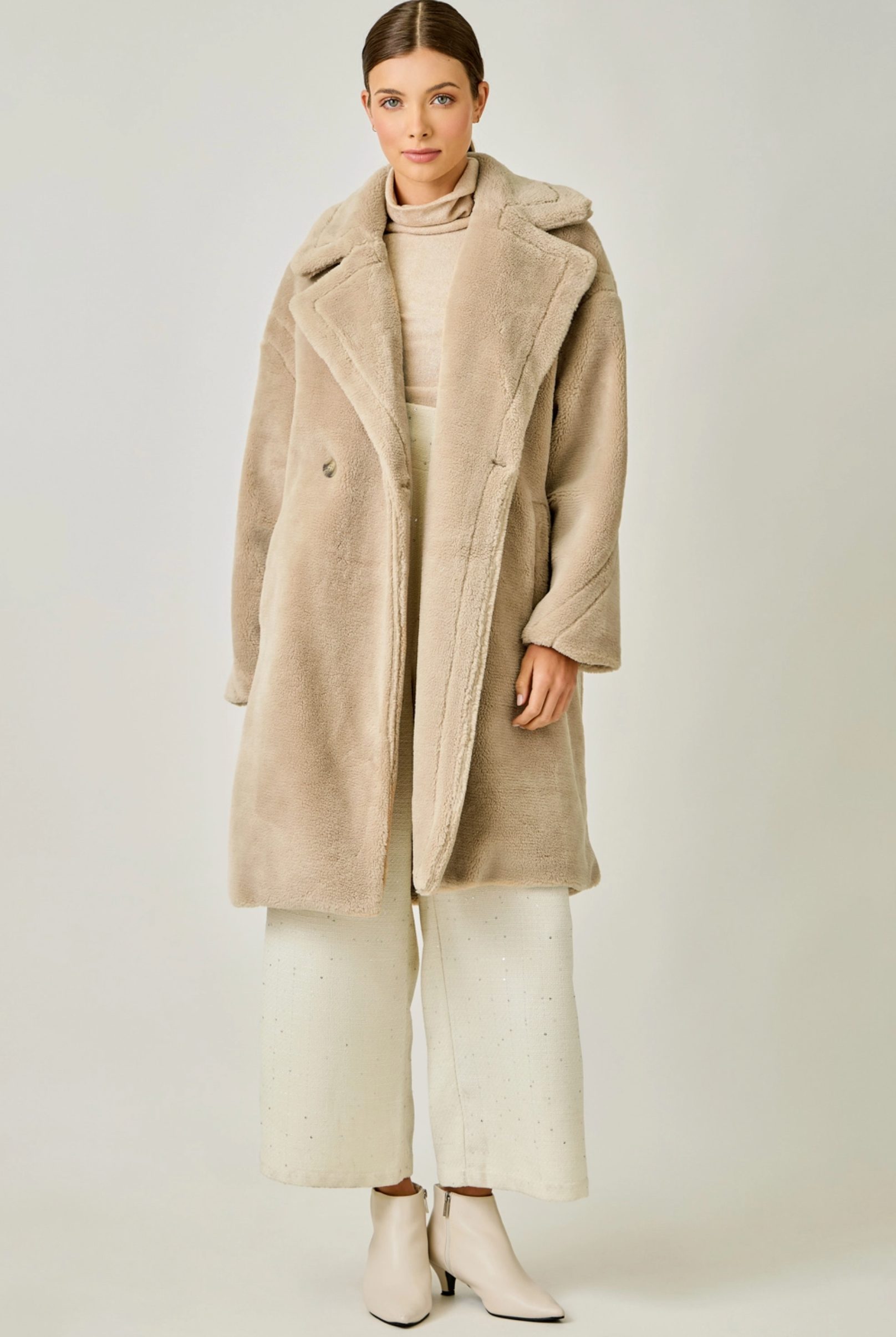 Cozy On Up Faux Fur Coat