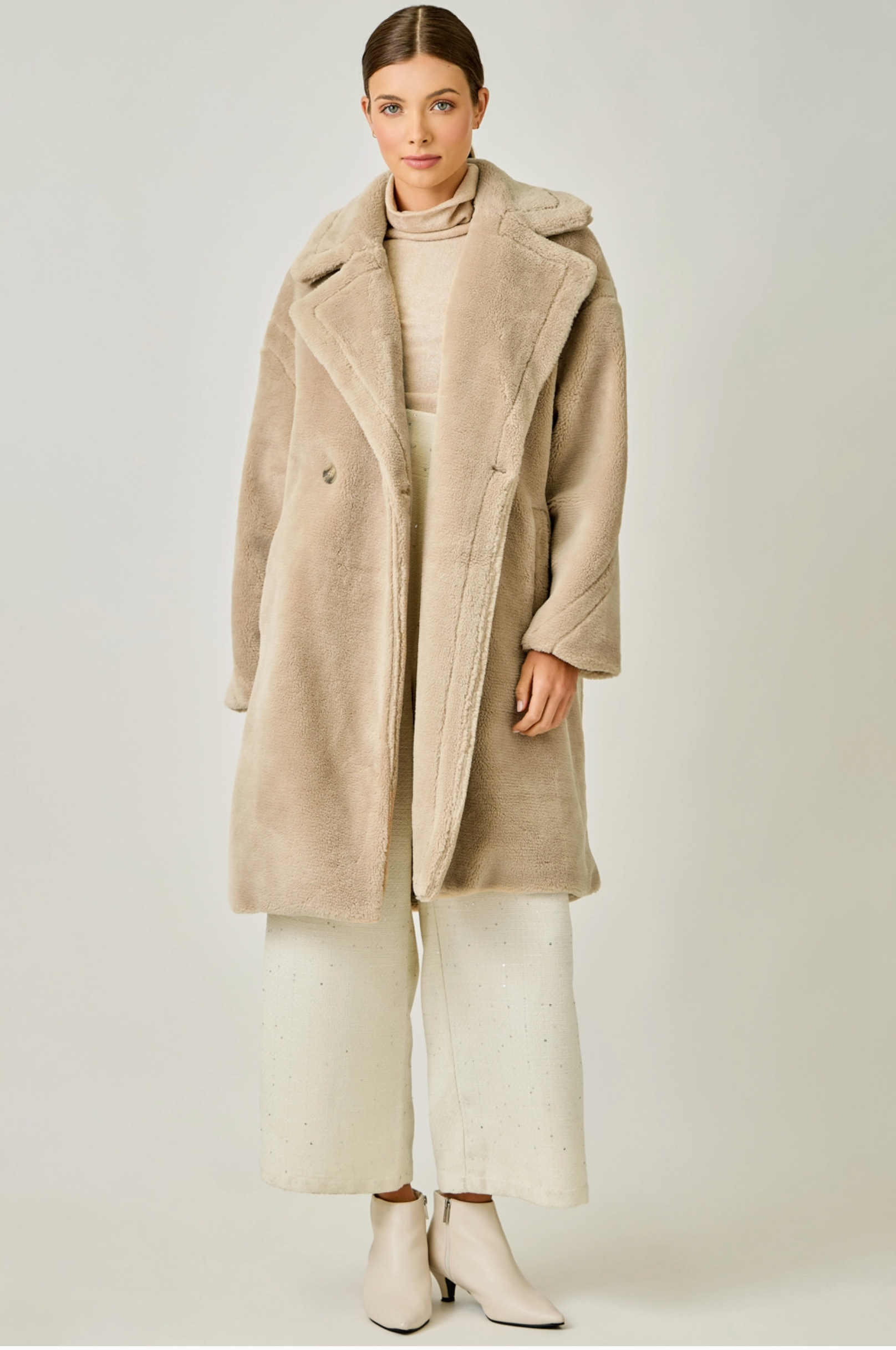 Cozy On Up Faux Fur Coat