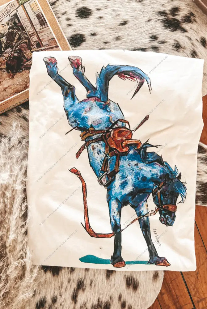 Buckin Roan Tee or Sweatshirt (cream) (Adult)