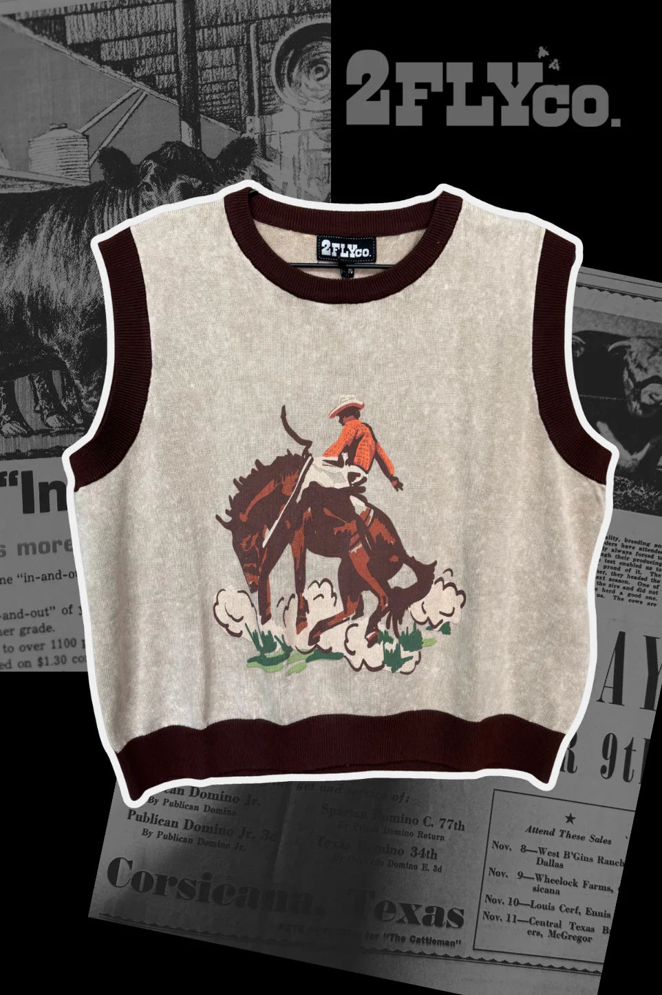 Buck Yeah Sweater Vest