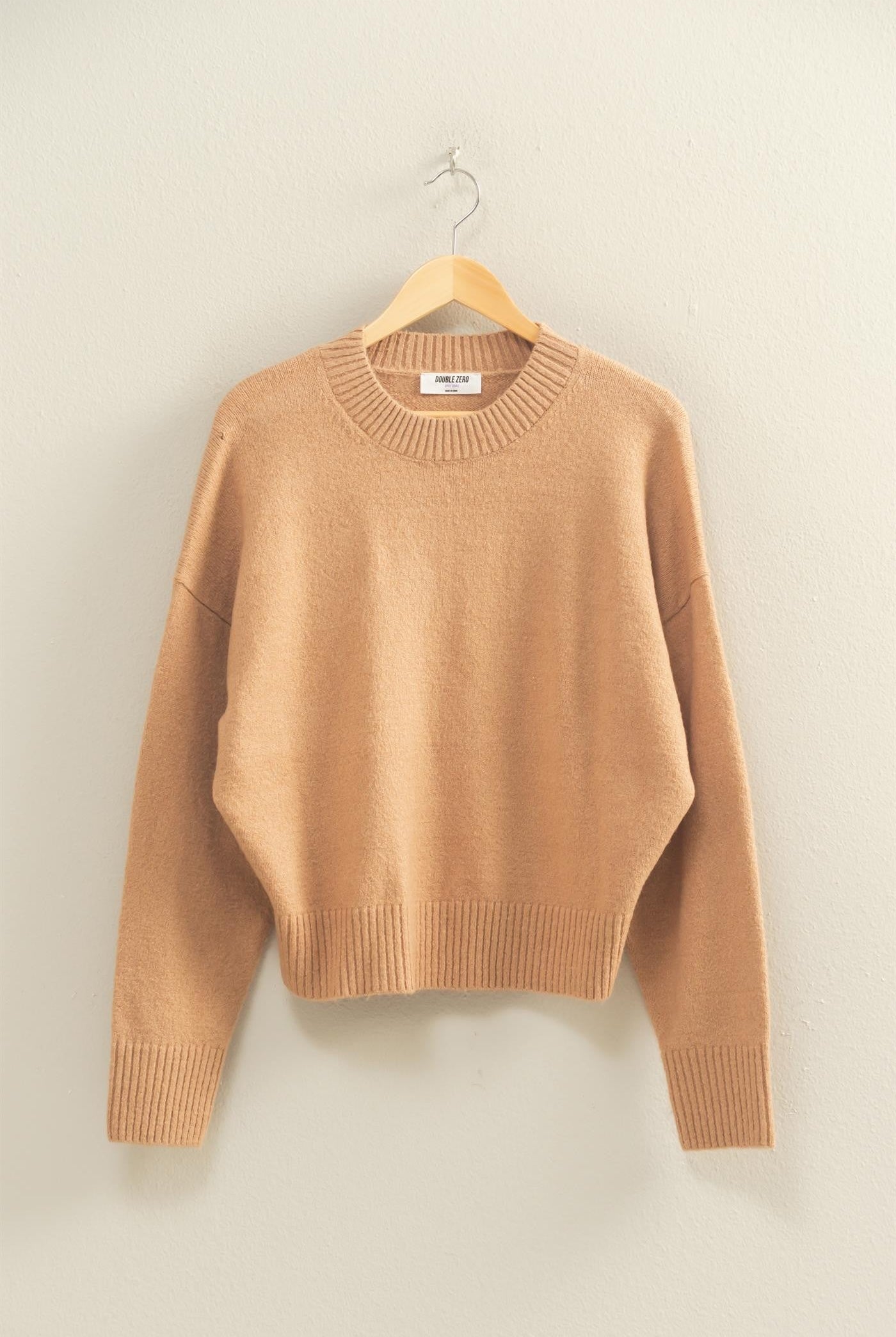 Crew Neck Sweater (dark taupe)