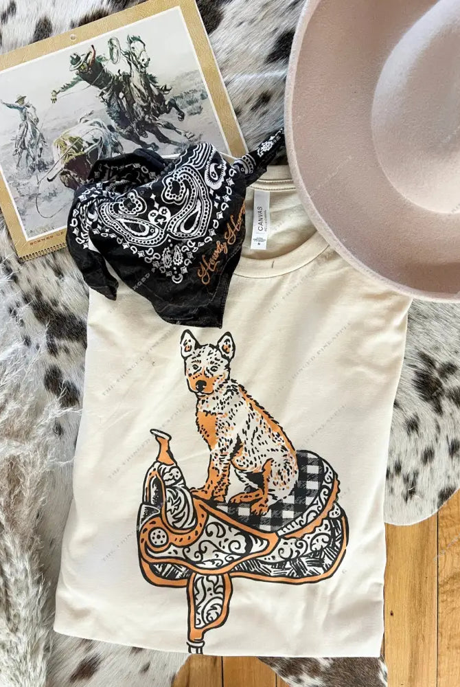 Heeler Tee or Sweatshirt(Adult) (Cream)