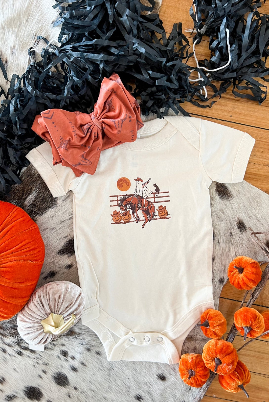 Ghost Cowboy (Cream)(Onesie/Tee)