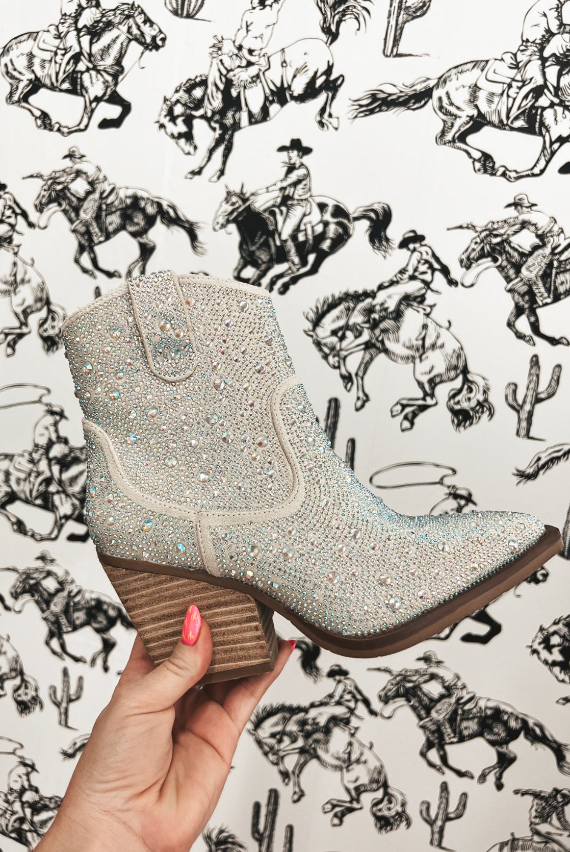 The Dolly Extra Bootie (silver)