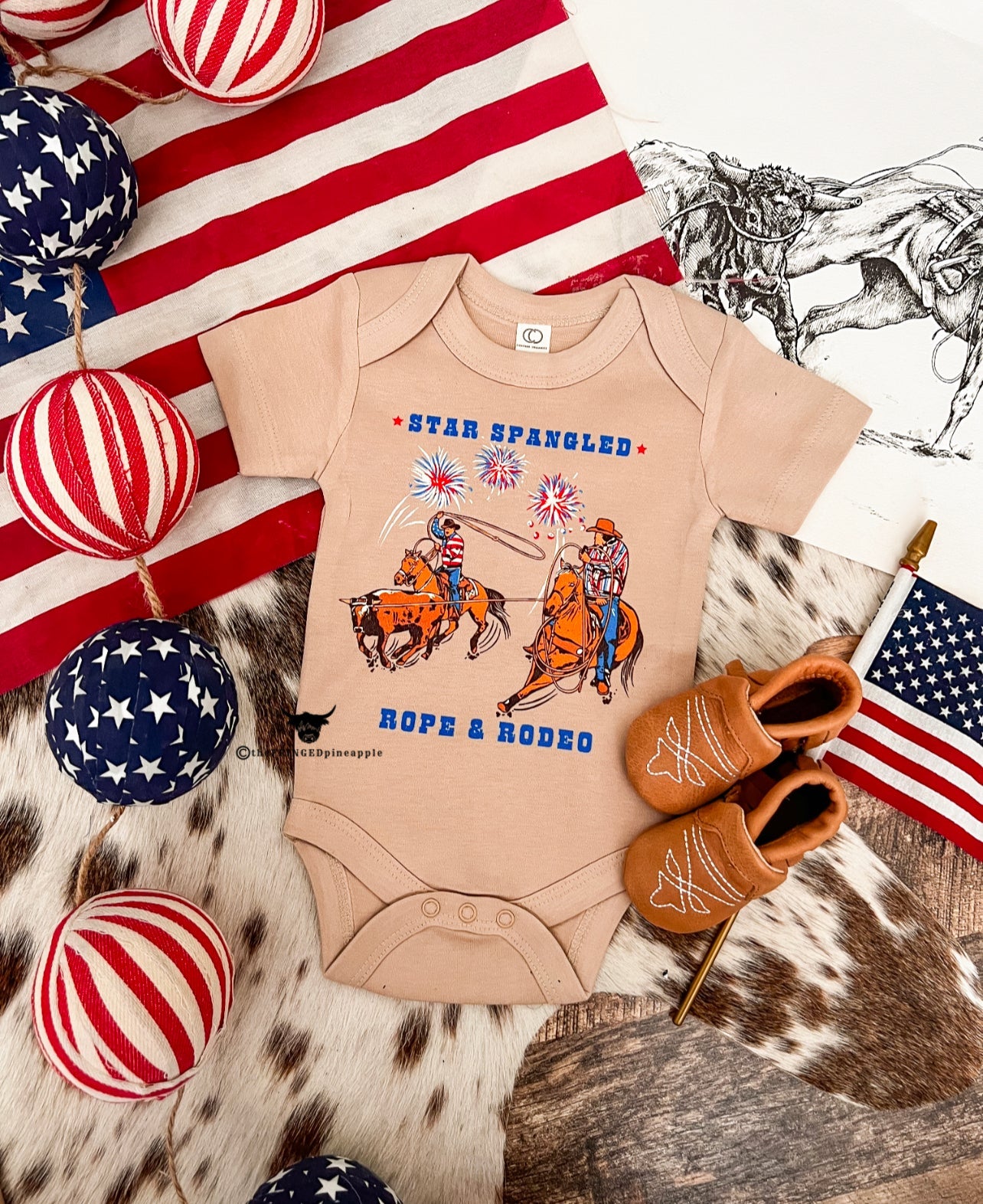 Western 4th Of July - Team Roper (Infant/Toddler/Youth)