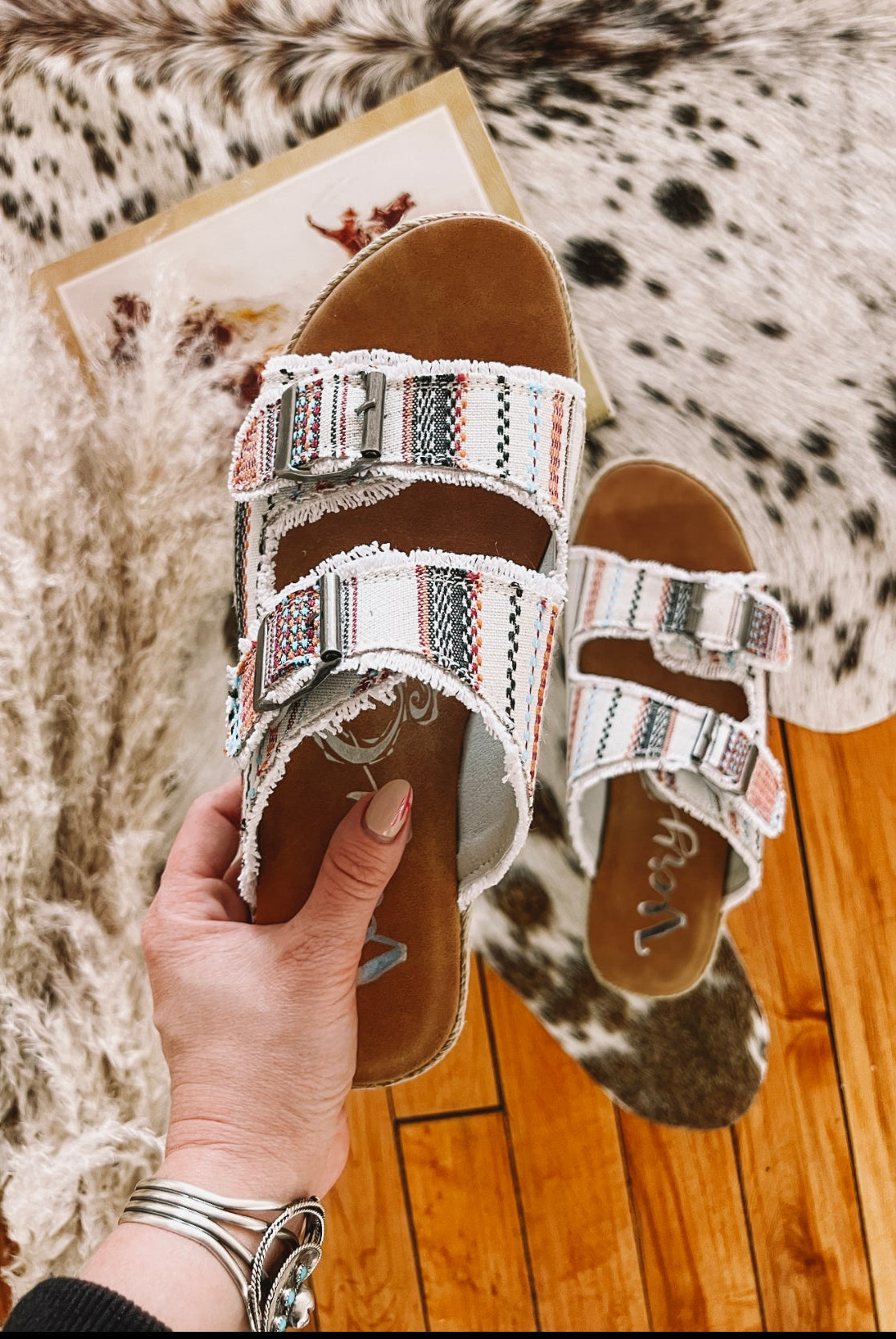 Double Wander Picnic Sandal 2.0 (cream)