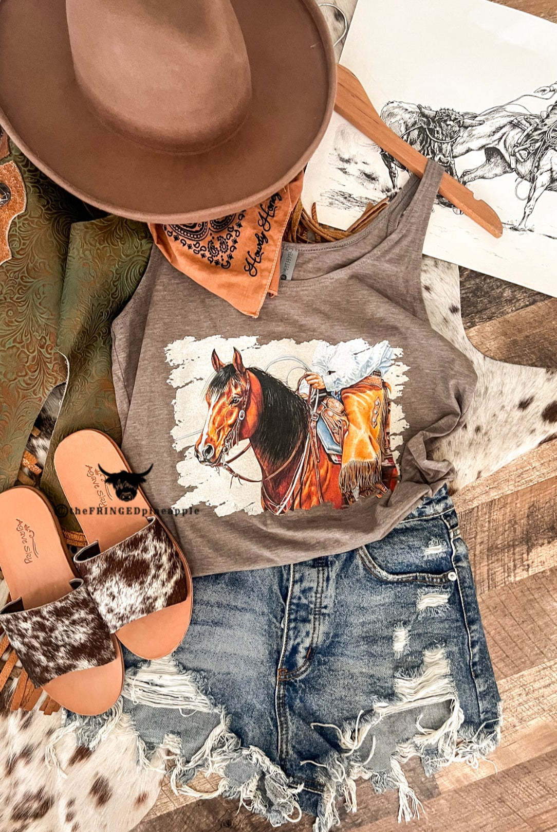 Head Strong Tank (Ash Grey)