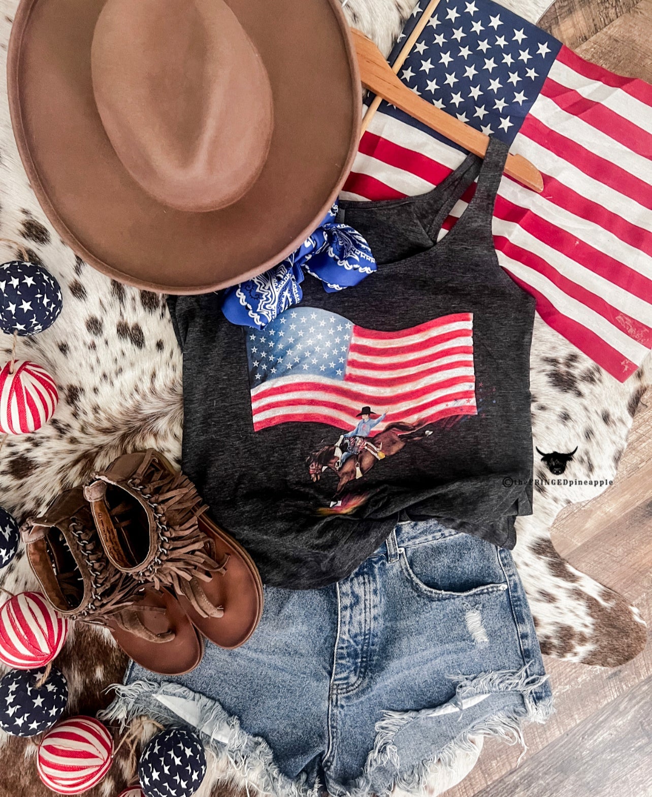 Western 4th Of July - Stardust Saddle Bronc