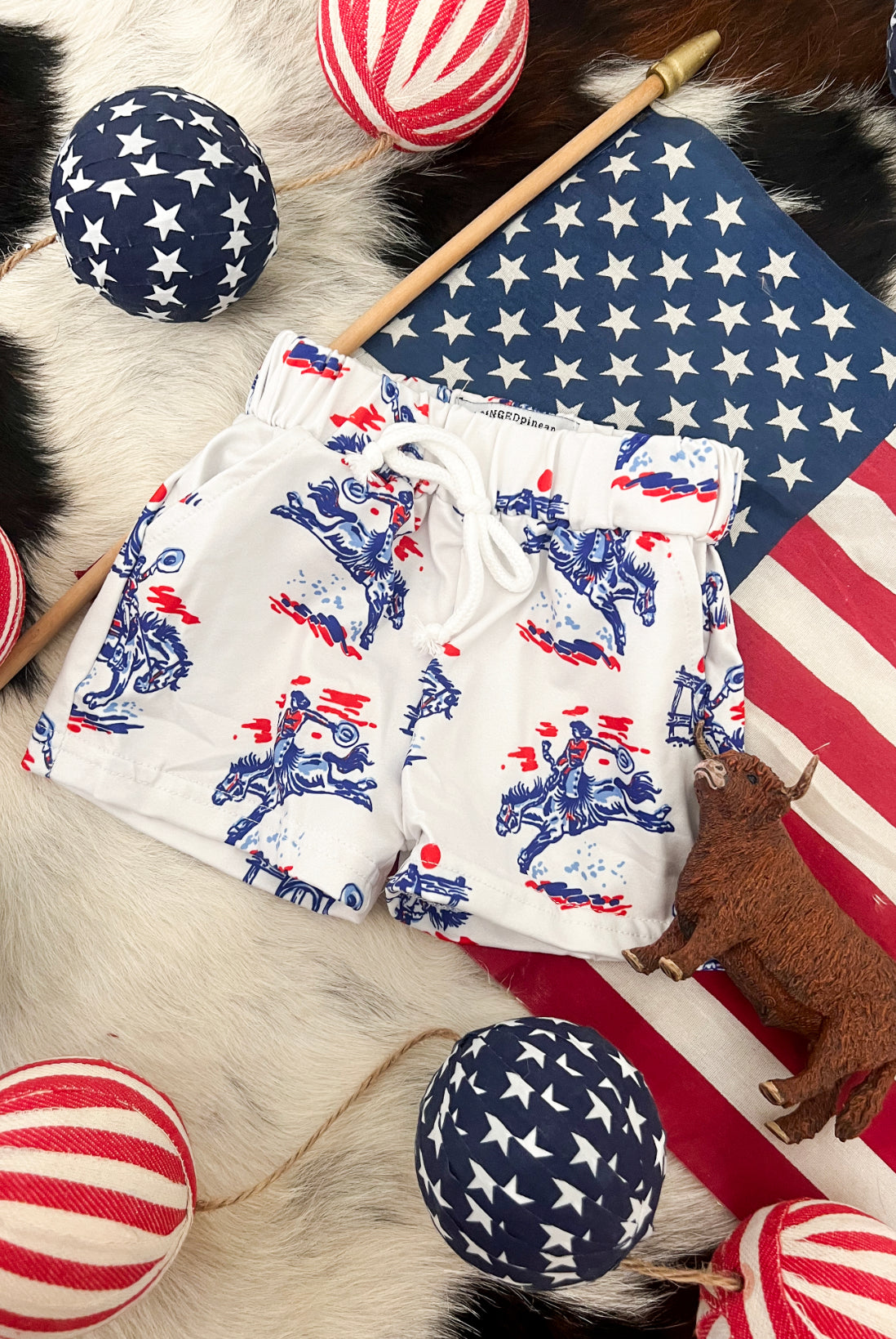 American Cowboy Trunks(little kid)(final sale)