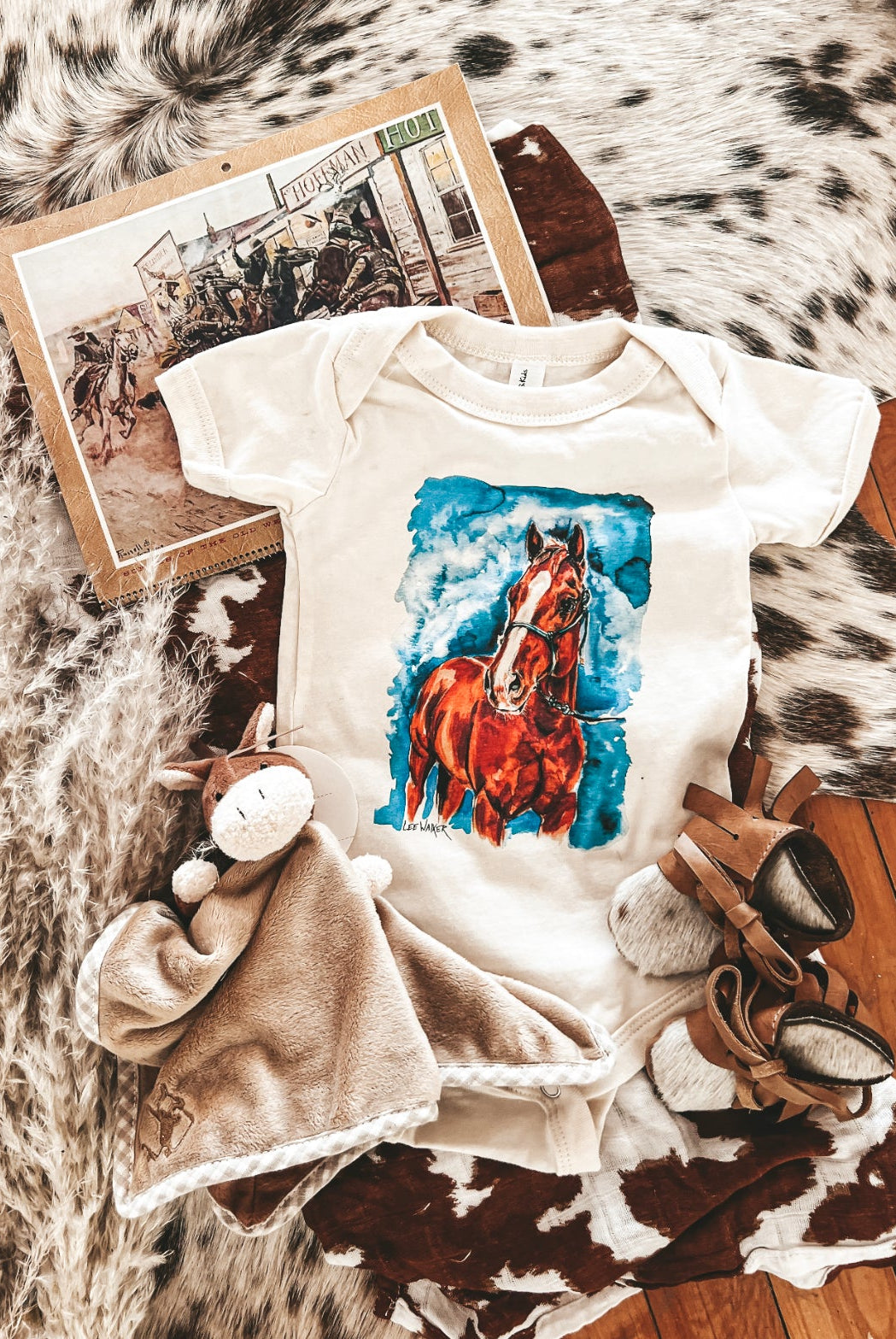 Sorrel Morning Design (Youth Onesie/Tee)(cream)