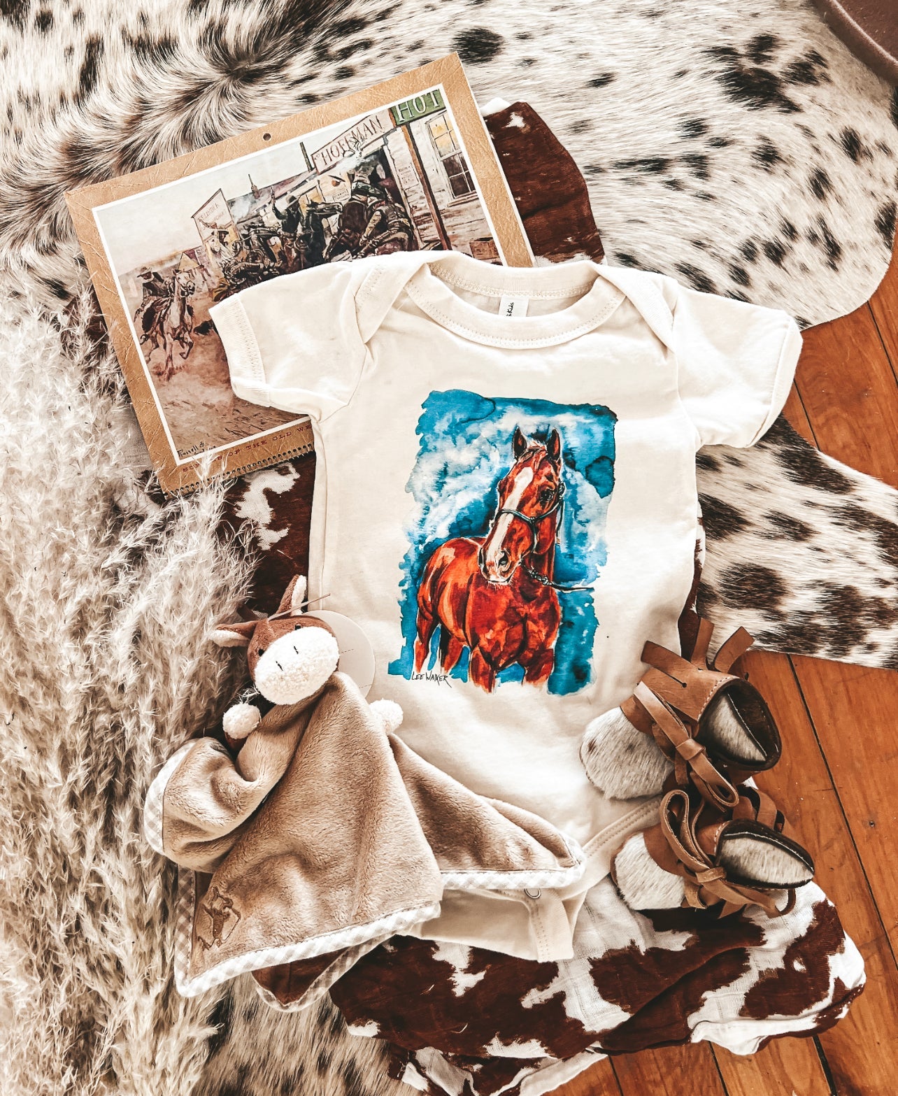 Sorrel Morning Design (Youth Onesie/Tee)(cream)